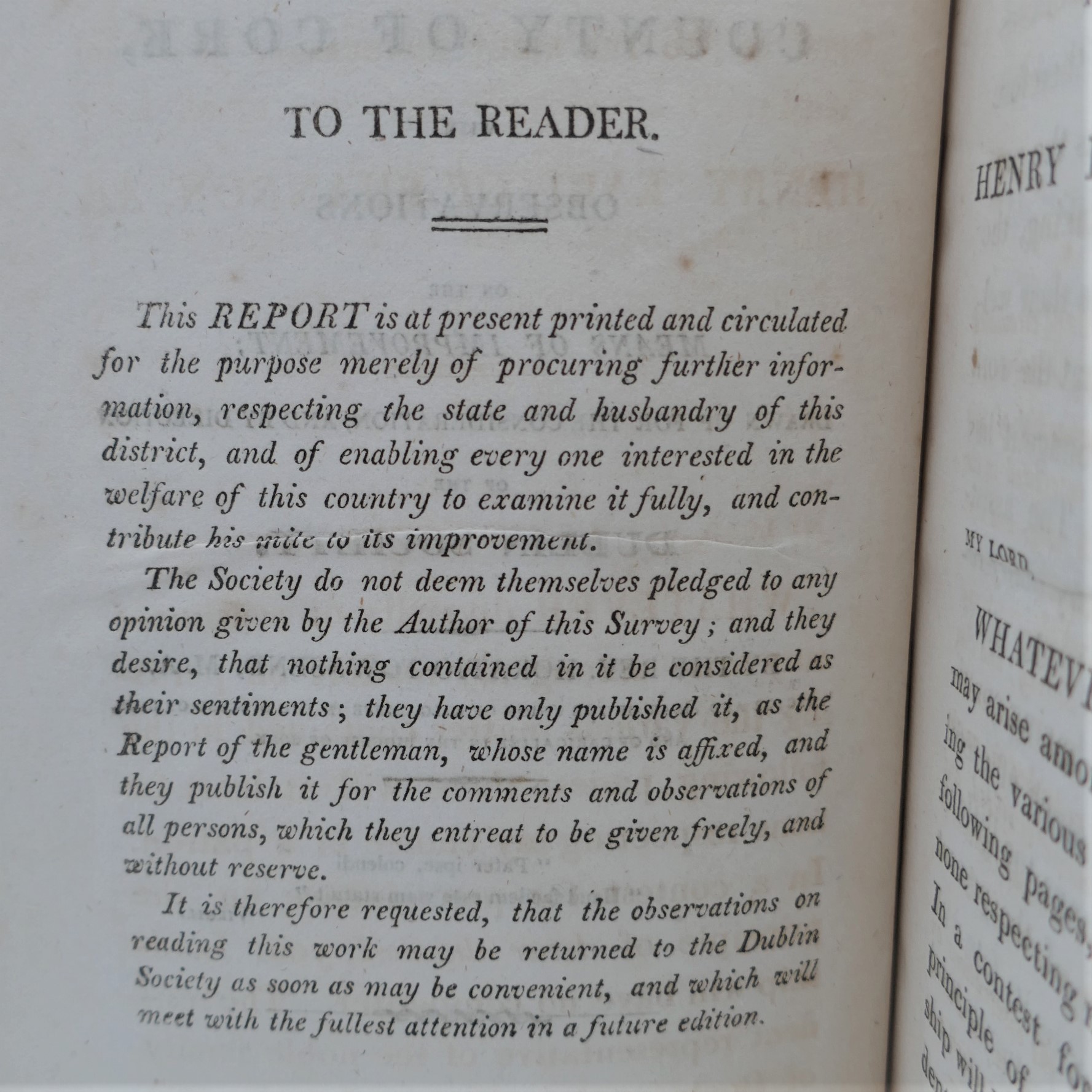 Statistical Survey of the County of Cork. First Edition (1810) - Image 4