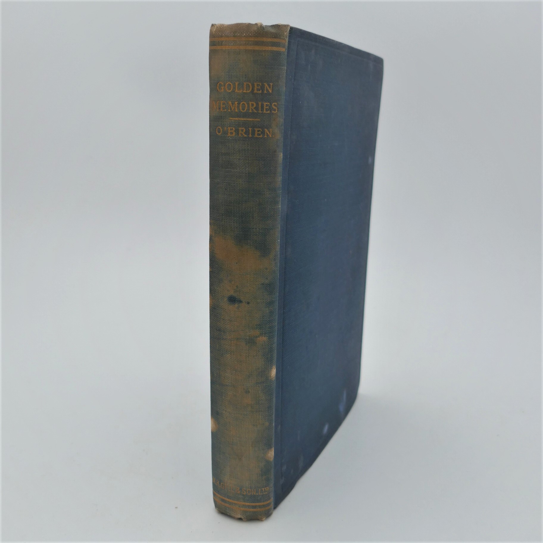 Golden Memories. Inscribed By The Author (1928)