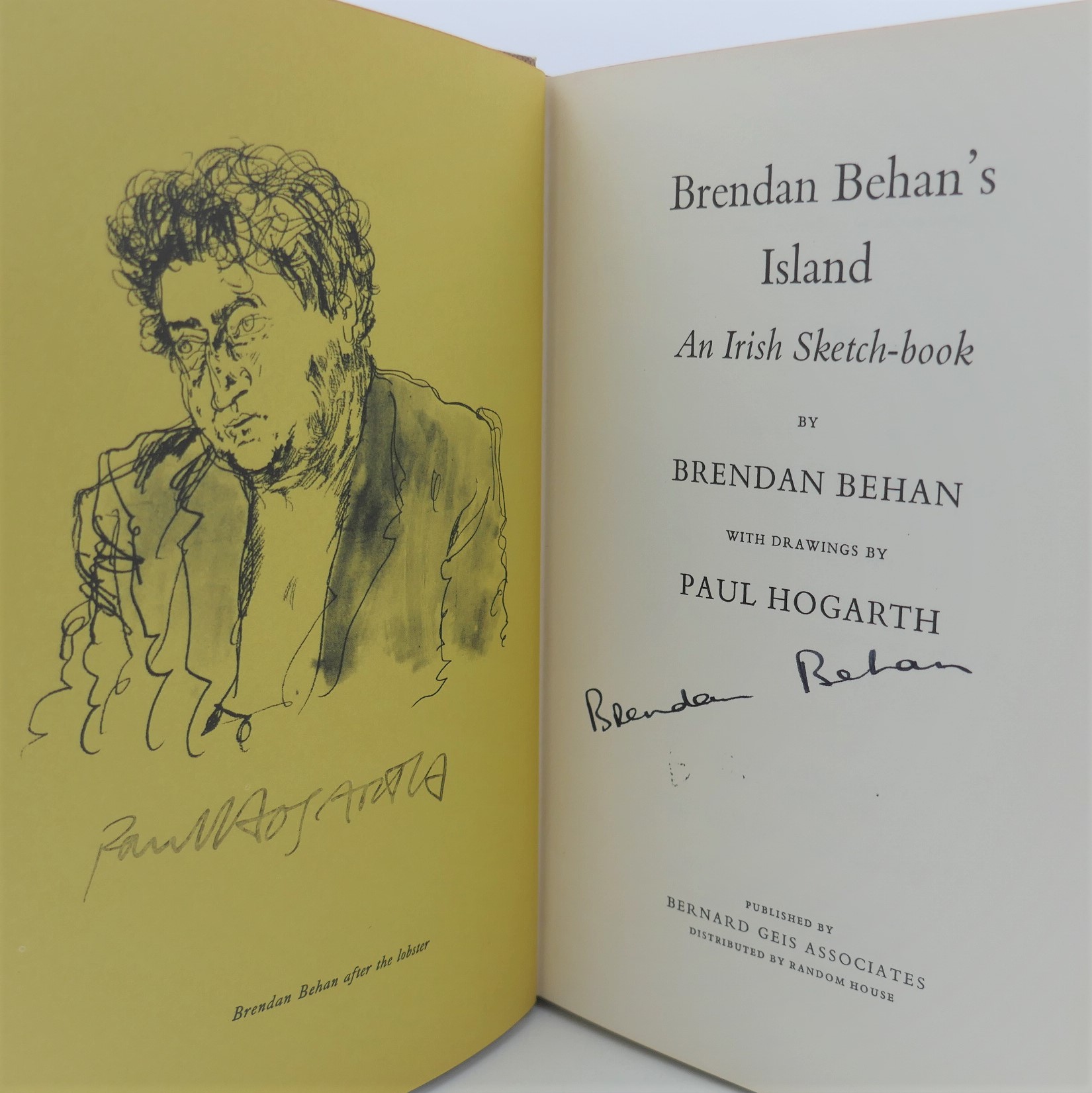 Brendan Behan's Island. Signed by Author & Illustrator (1962) - Image 2