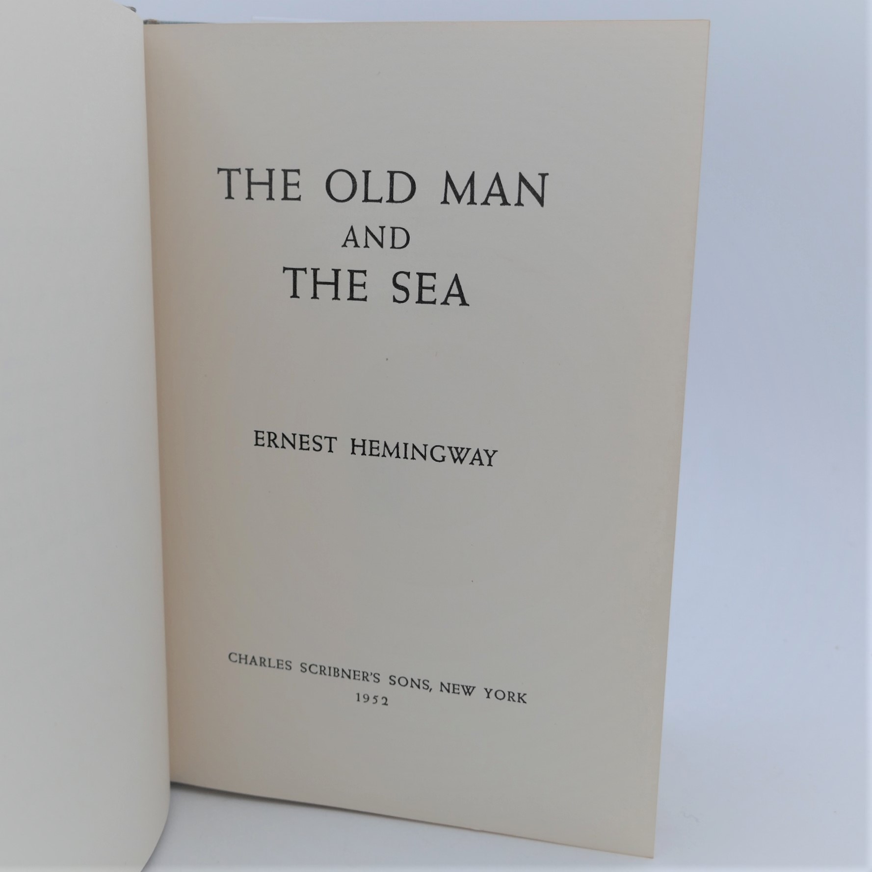 The Old Man and The Sea (1952) (in facsimile d.j) - Image 4