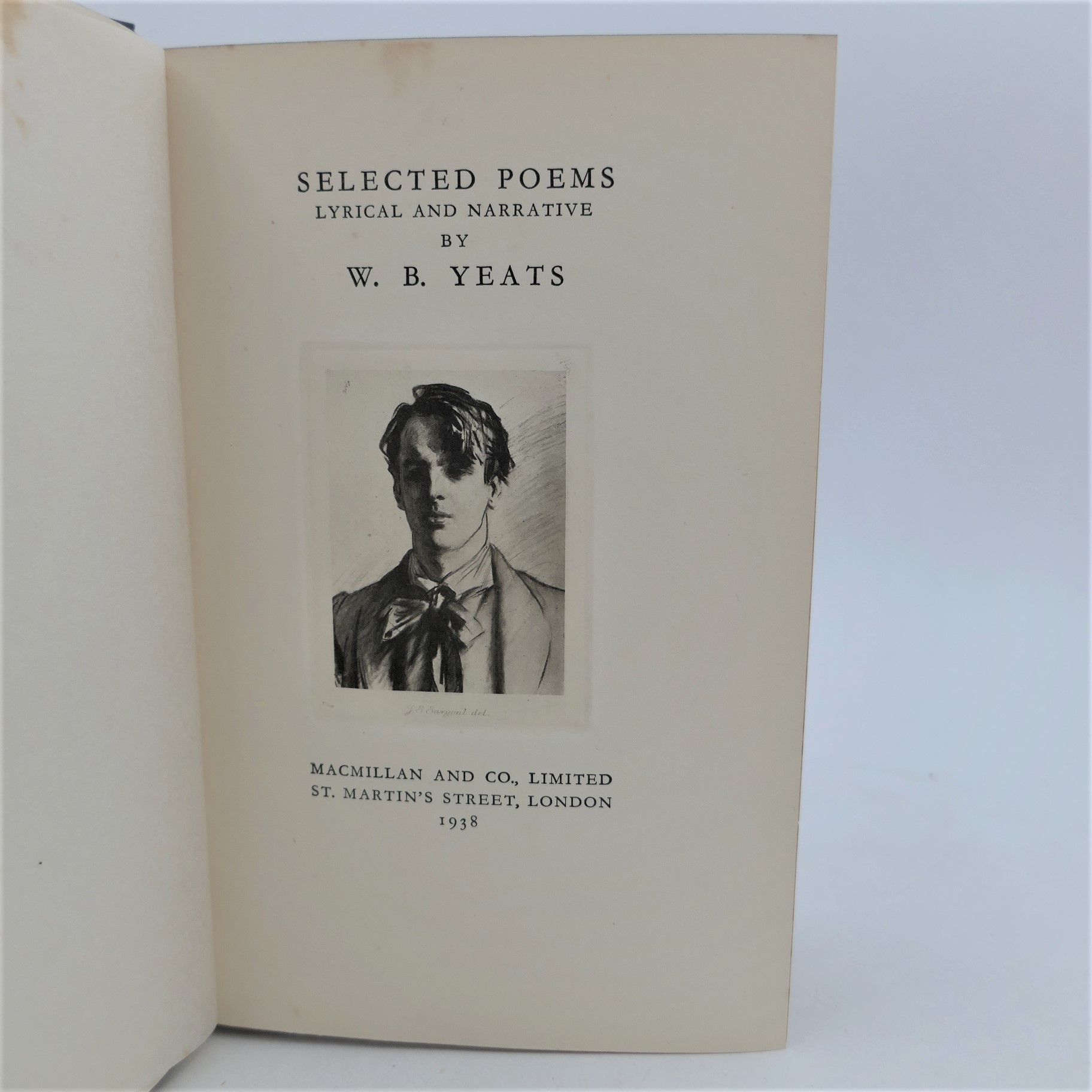 Selected Poems. Fifth Impression (1938) - Image 3