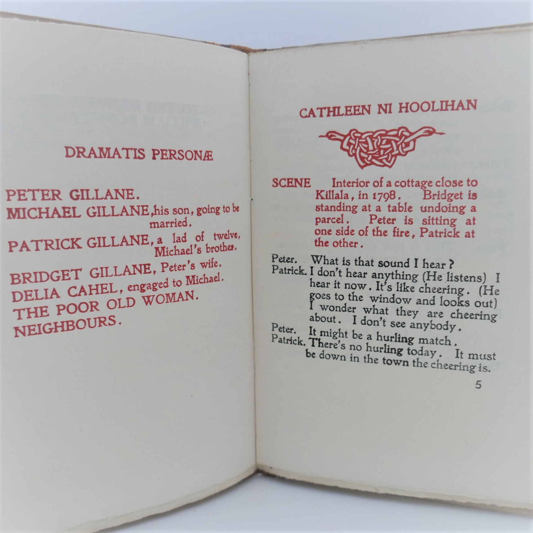 Cathleen Ni Hoolihan. A Play in One Act (1902) - Image 3