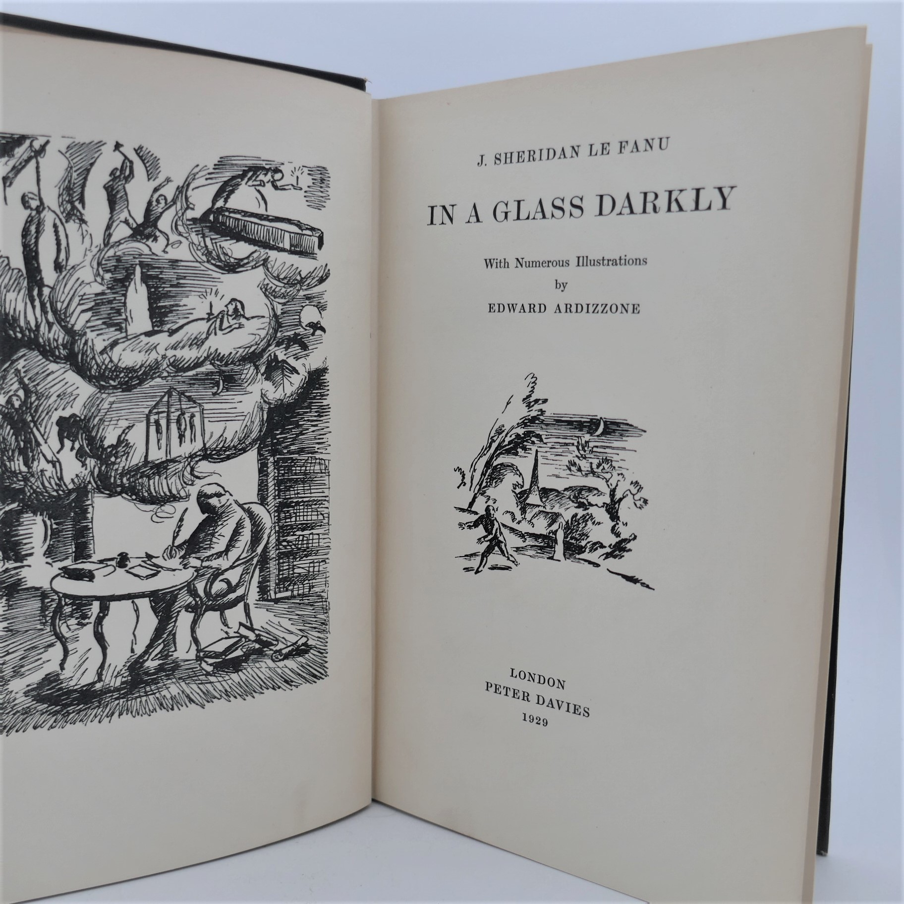 In A Glass Darkly. Illustrated by Edward Ardizzone (1929) - Image 2