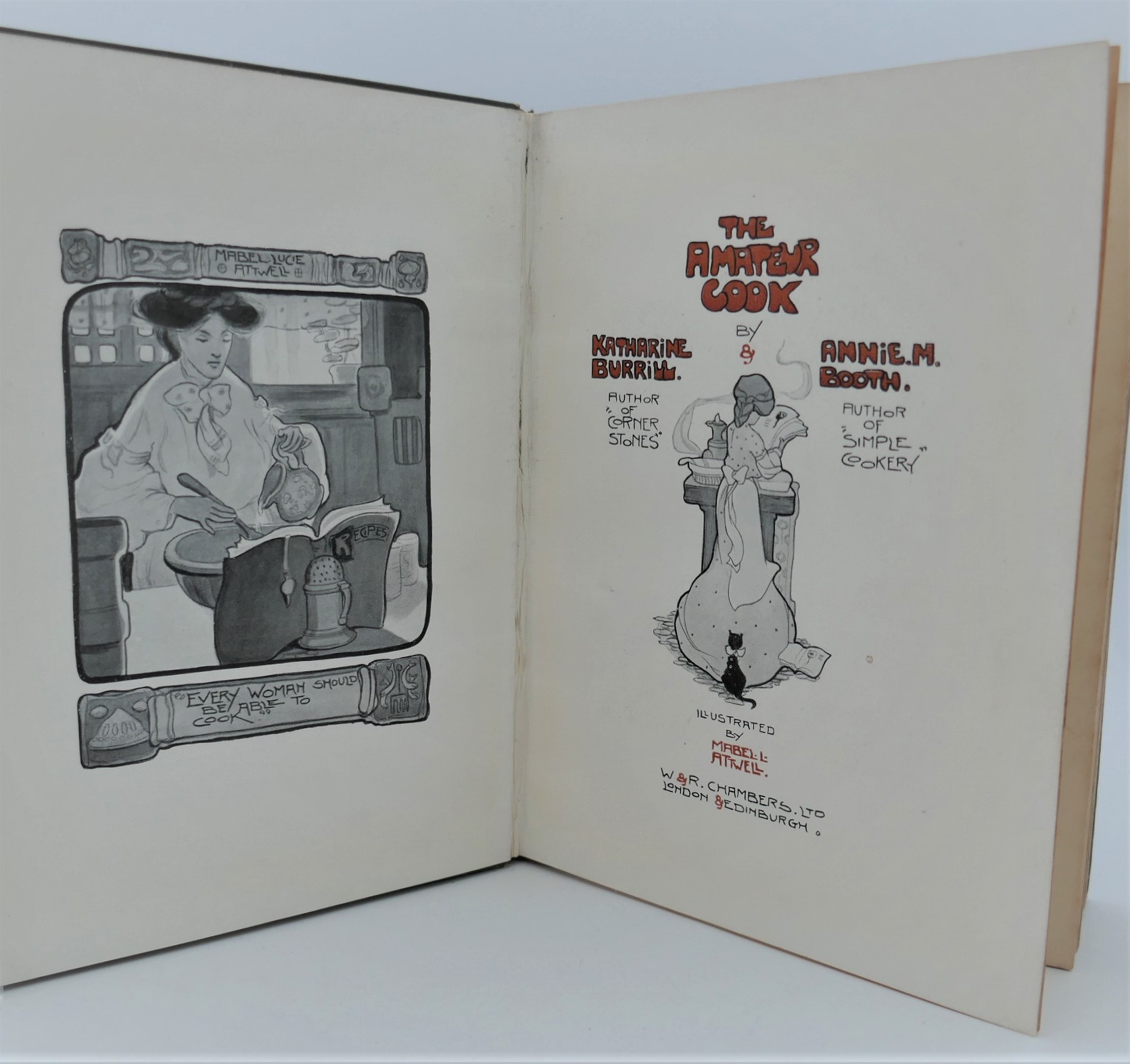 The Amateur Cook. Illustrated by Mabel L. Attwell (1905) - Image 2