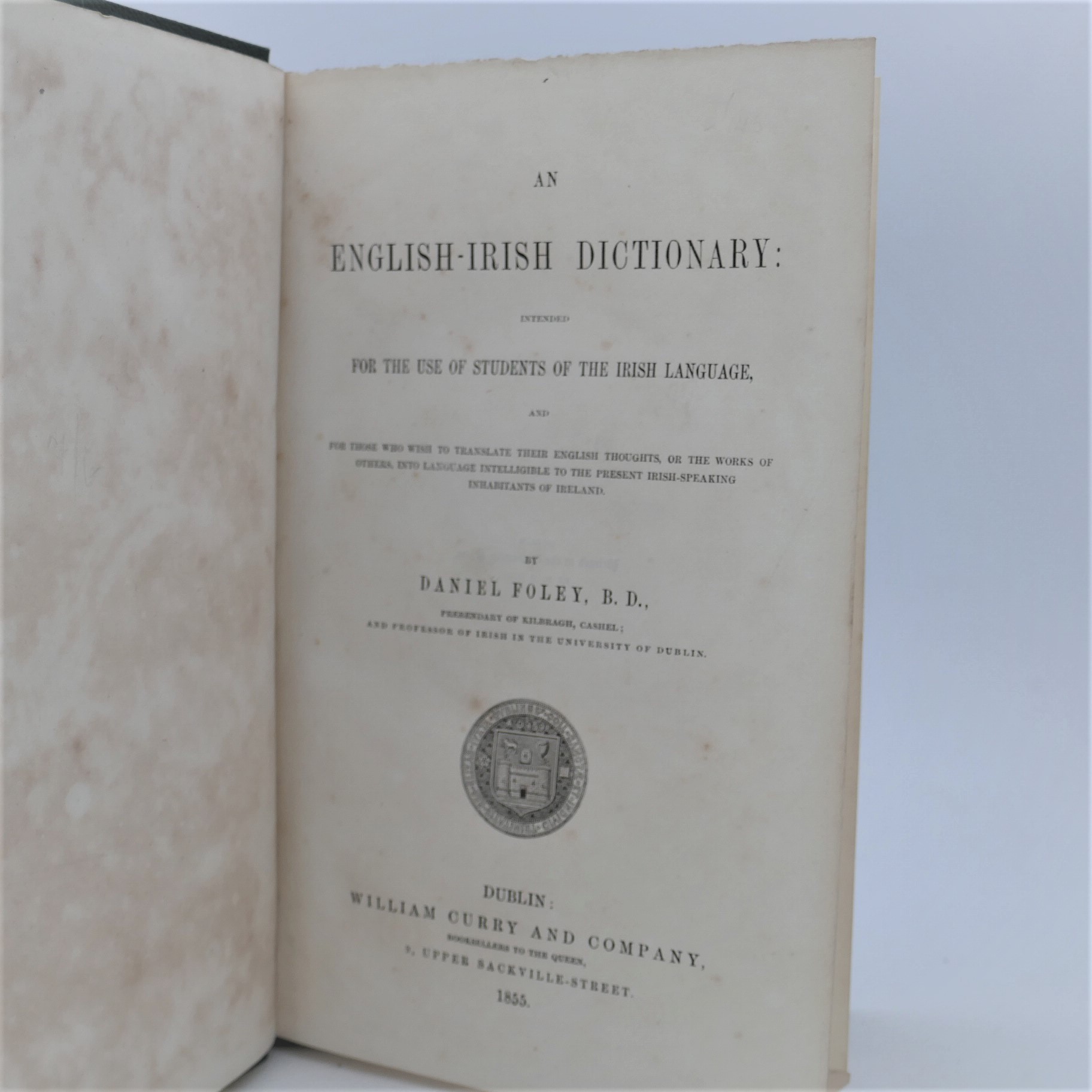 An English-Irish Dictionary (1855) - Image 2
