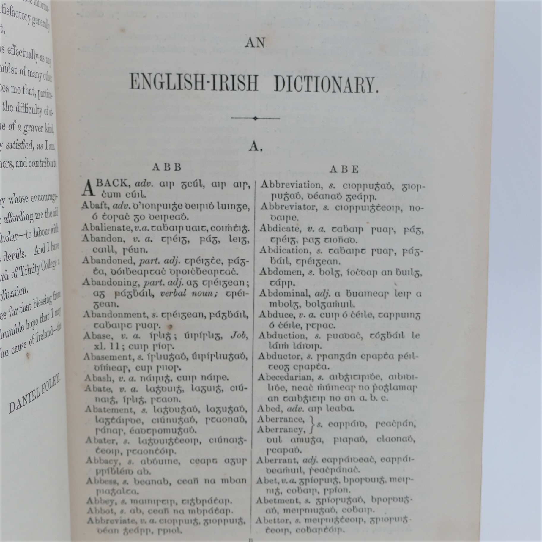An English-Irish Dictionary (1855) - Image 3