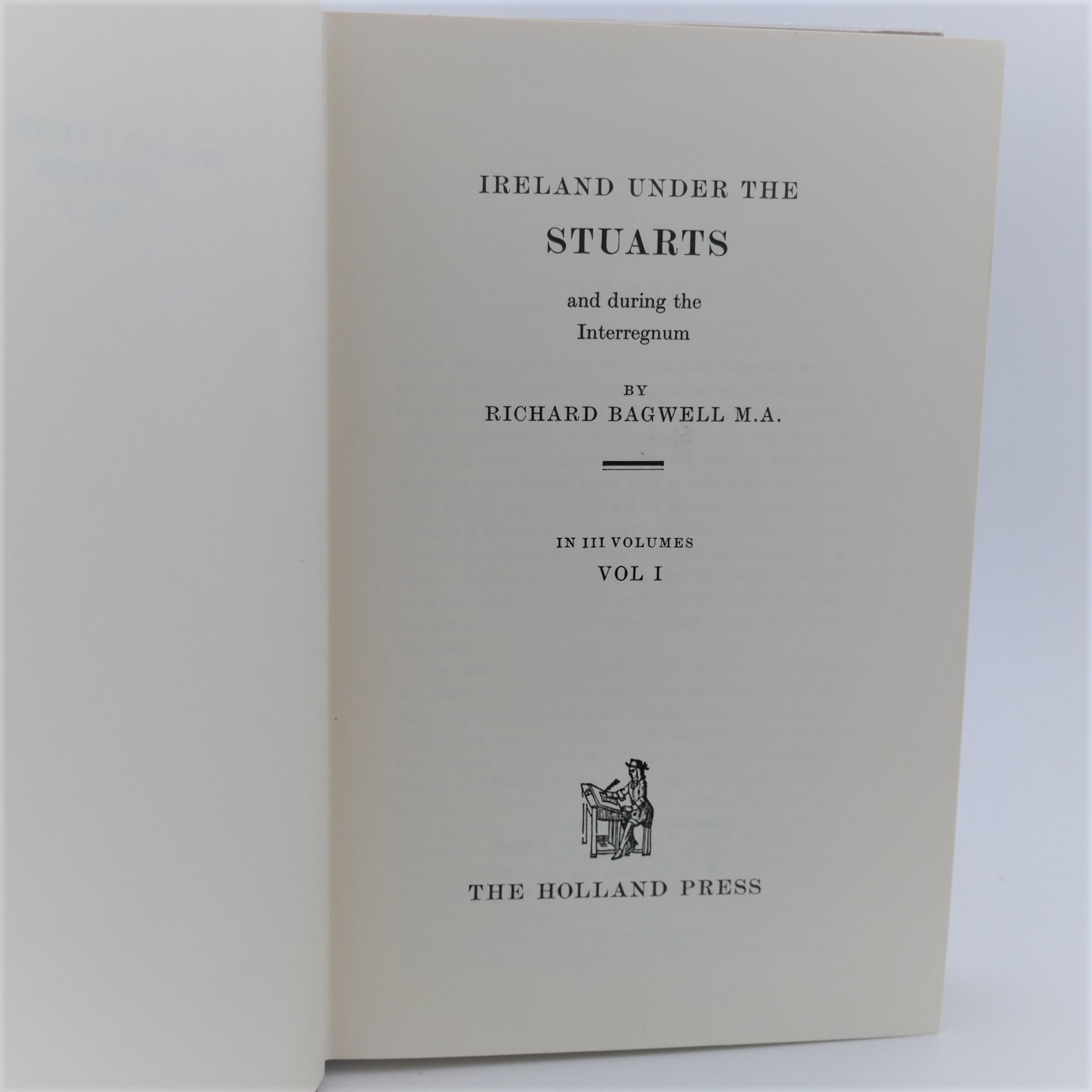 Ireland Under the Stuarts. Three Volumes (1963) - Image 3