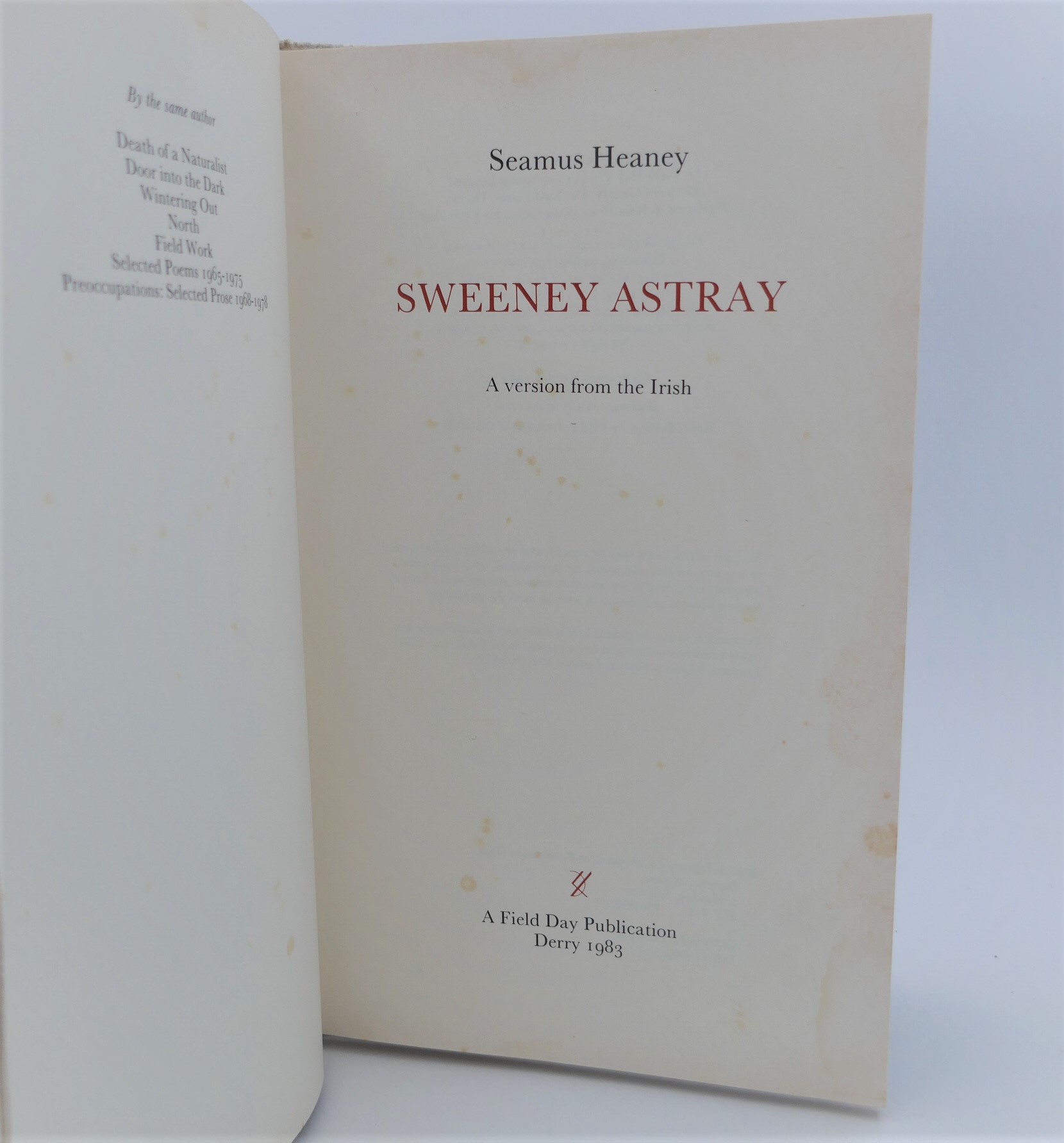 Sweeney Astray. Field Day (1983) - Image 3