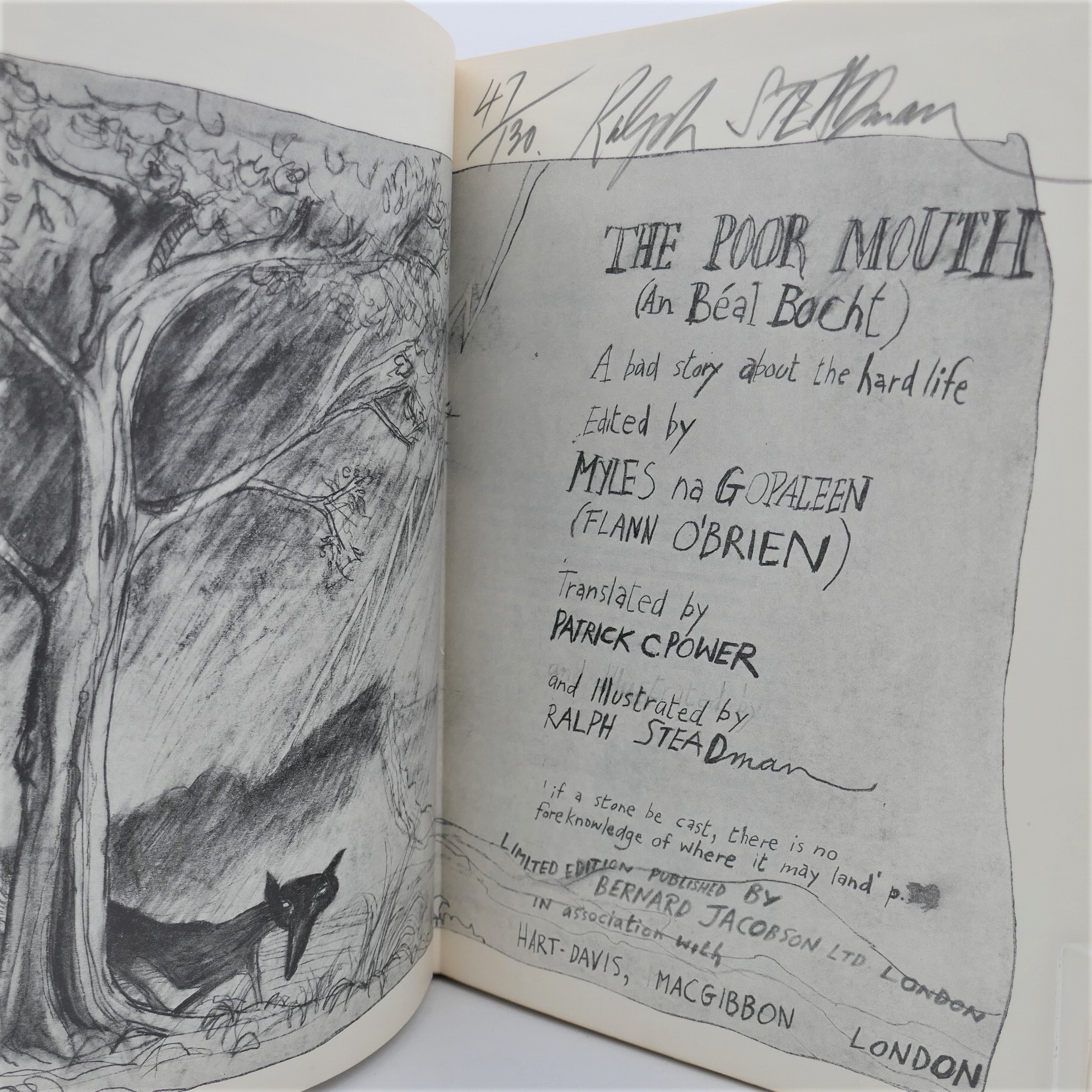 The Poor Mouth. Limited Edition - Signed by the Illustrator (1973) - Image 6
