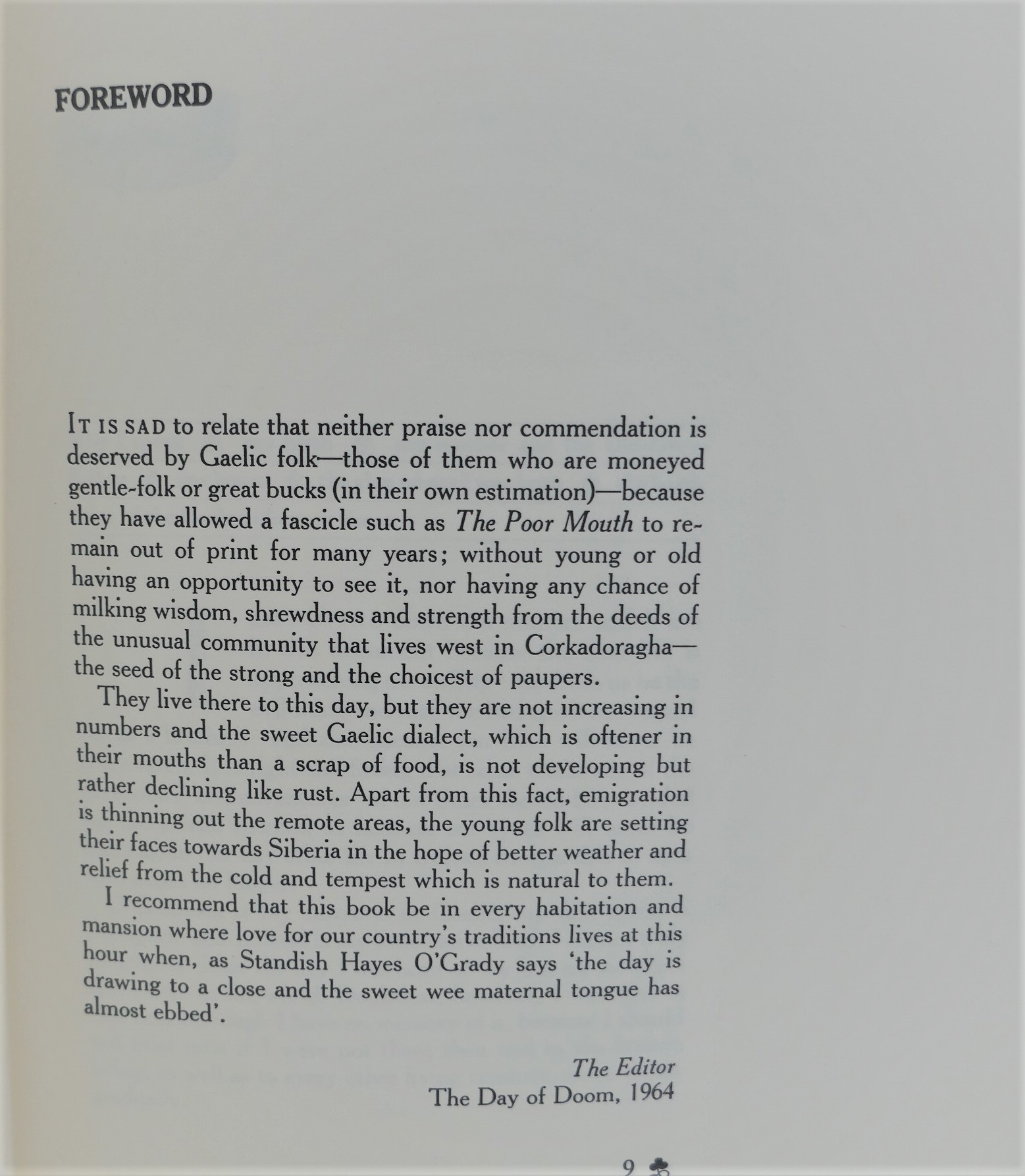 The Poor Mouth. Limited Edition - Signed by the Illustrator (1973) - Image 10
