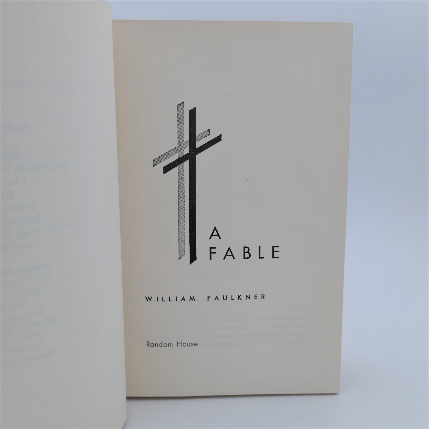 A Fable. First Edition (1954) - Image 3
