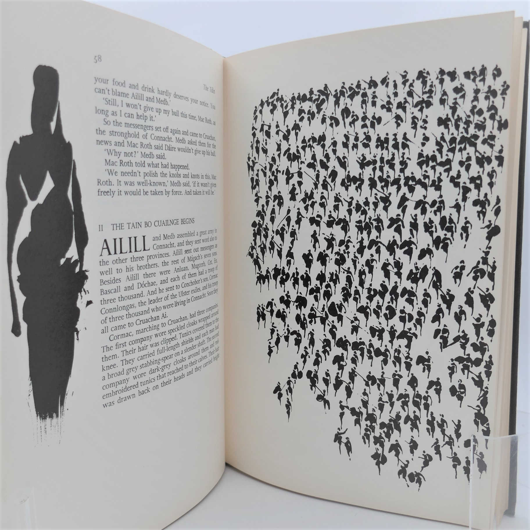 The Tain. With Brush Drawings by Louis Le Brocquy (1969) - Image 3