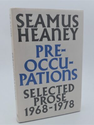 Preoccupations. Selected Prose 1968-1978.