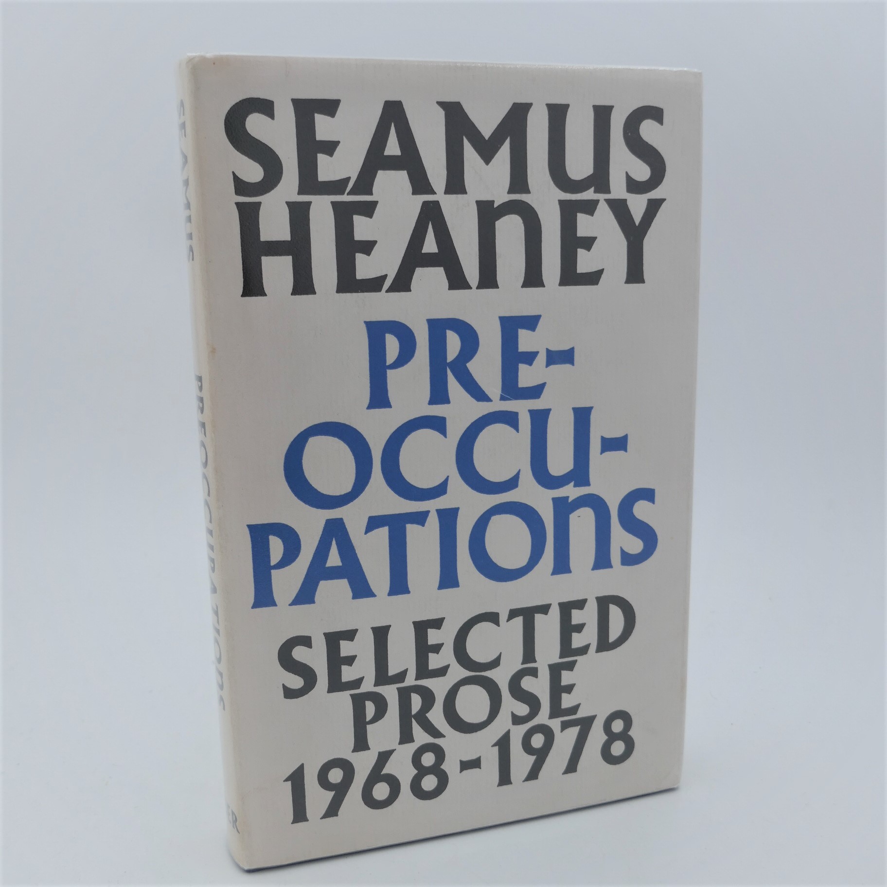 Preoccupations. Selected Prose 1968-1978.
