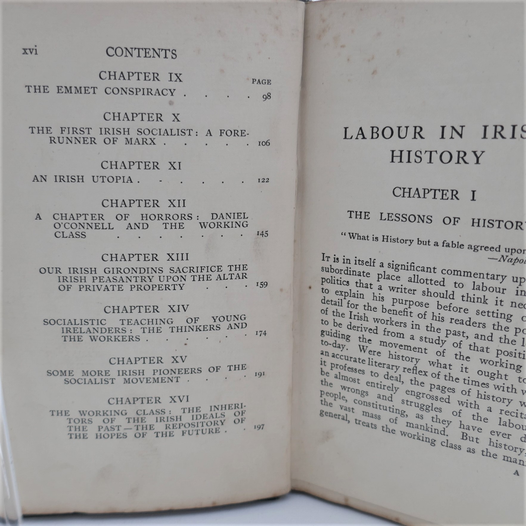 Labour in Irish History. First Edition (1910) - Image 4