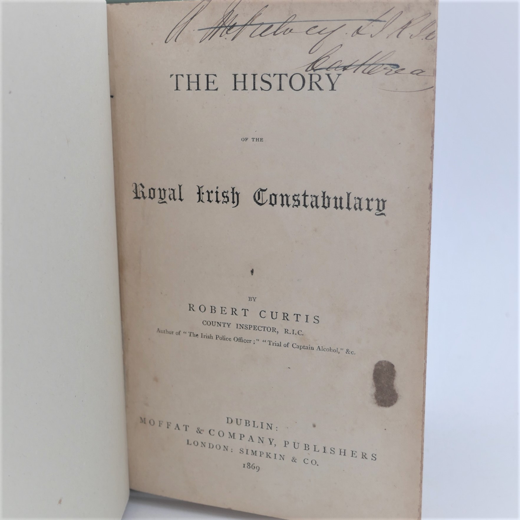The History of The Royal Irish Constabulary (1869) - Image 2