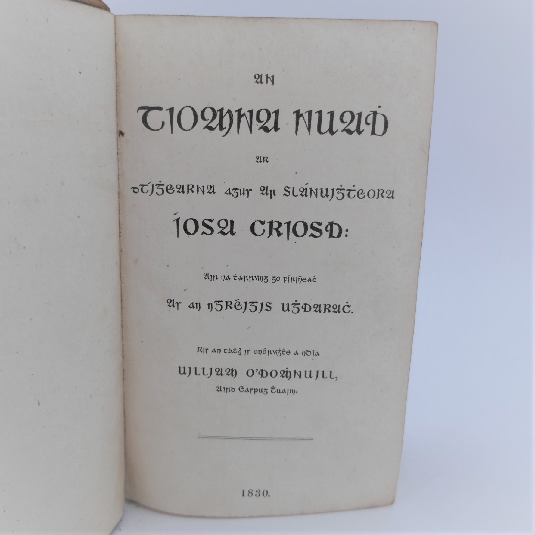 An Tiomna Nuadh (1830) - Image 2