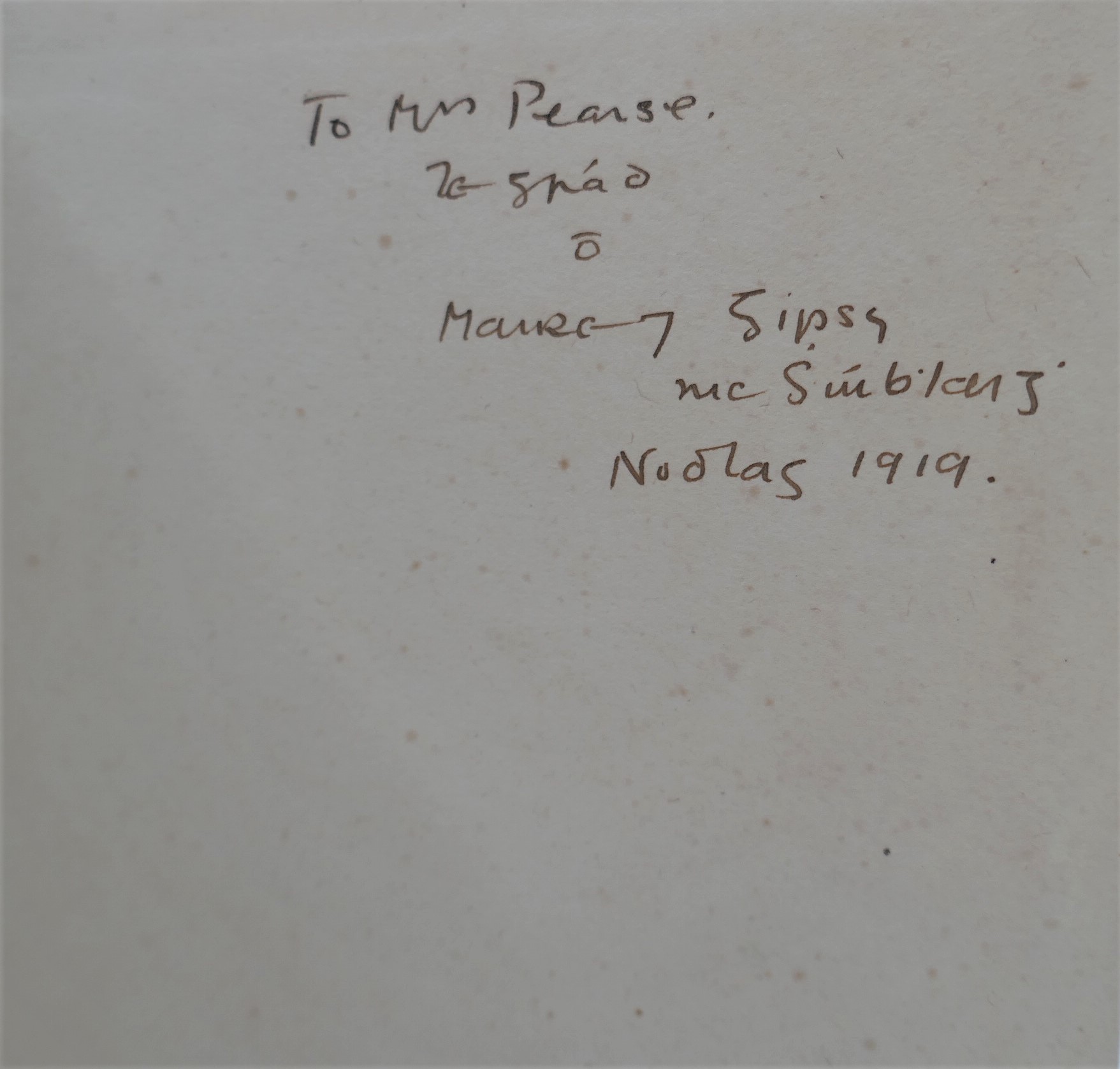 Happy Island. Child Poems. Inscribed by the Publisher (1916) - Image 3