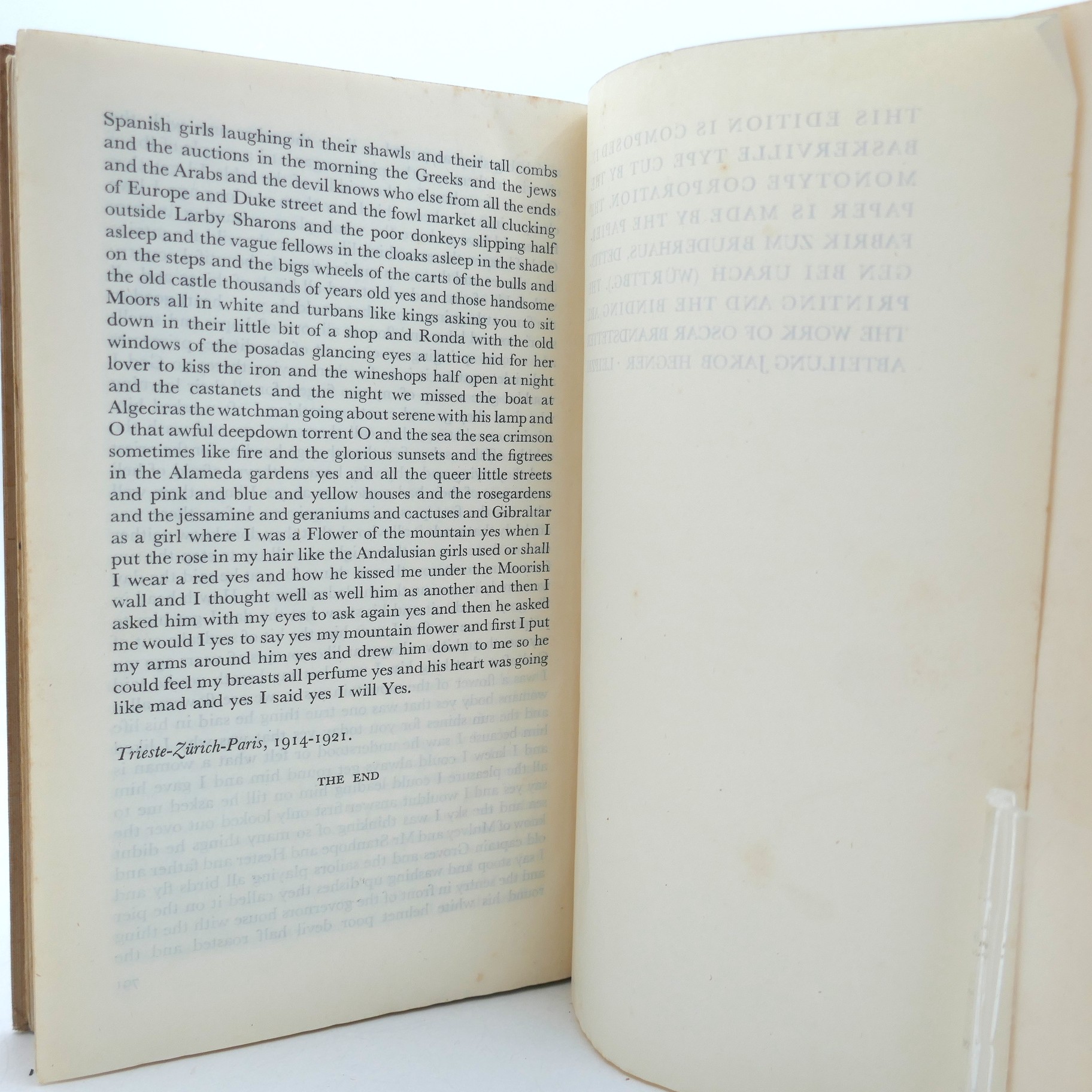 Ulysses. First Clothbound Edition in English (1932) - Image 6