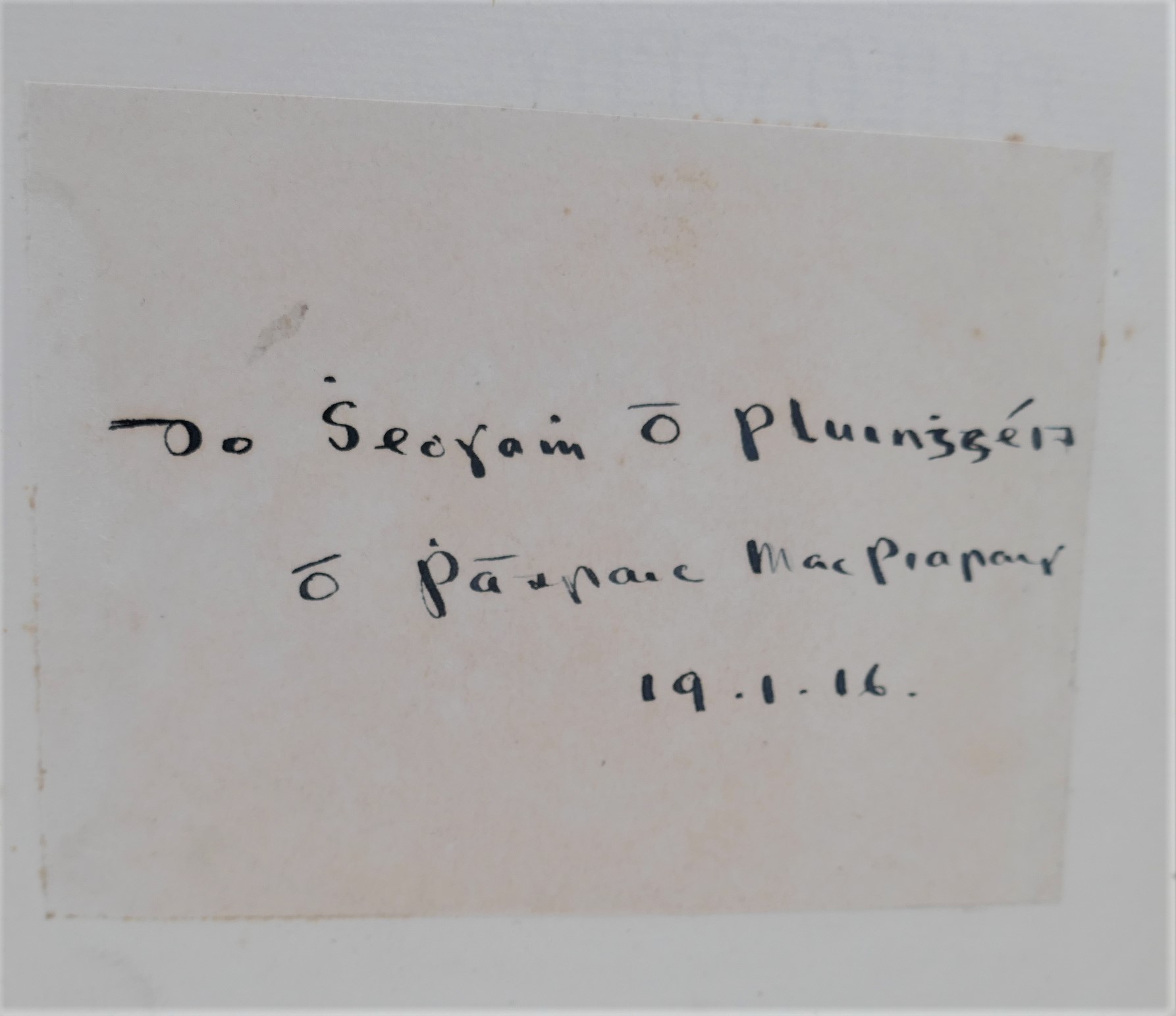 The Philosophy of Irish Ireland. Presentation Copy From P.H. Pearse (1905) - Image 3