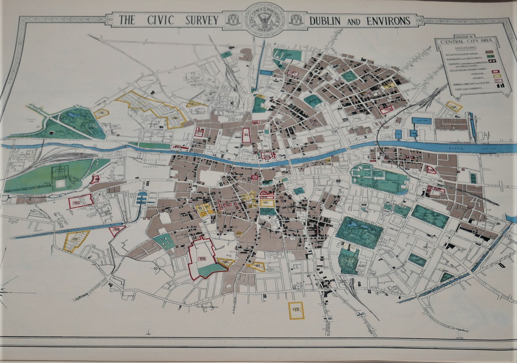 The Civic Survey of Dublin and Environs (1925) - Image 3