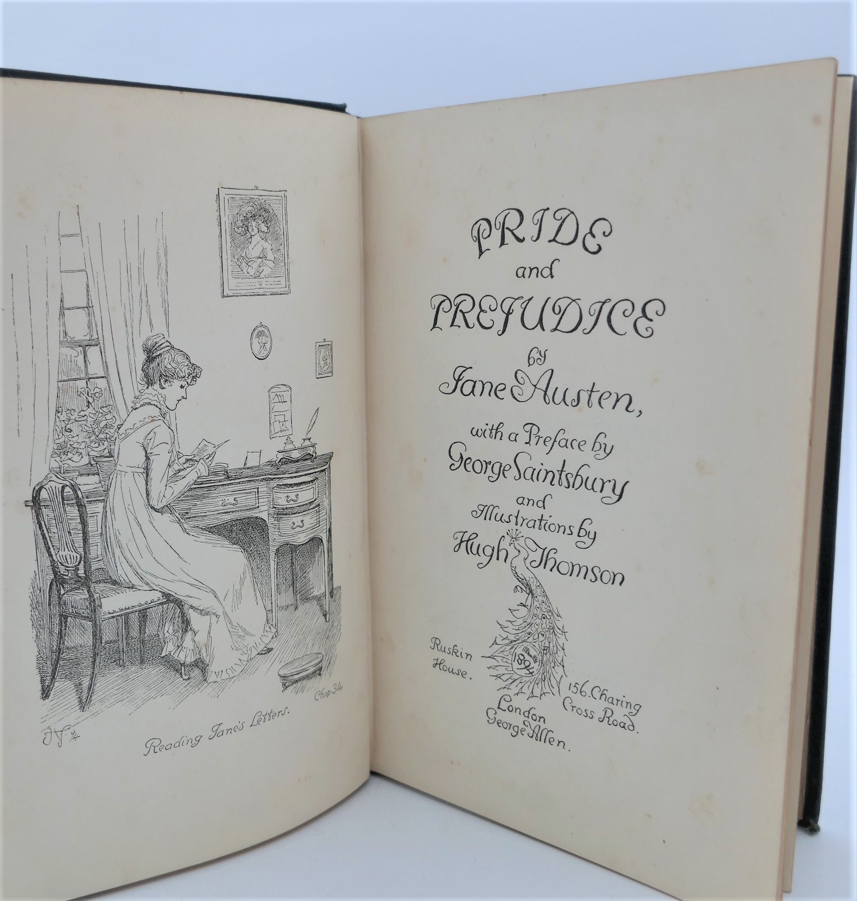 Pride and Prejudice. Illustrated by Hugh Thomson (1895) - Image 5