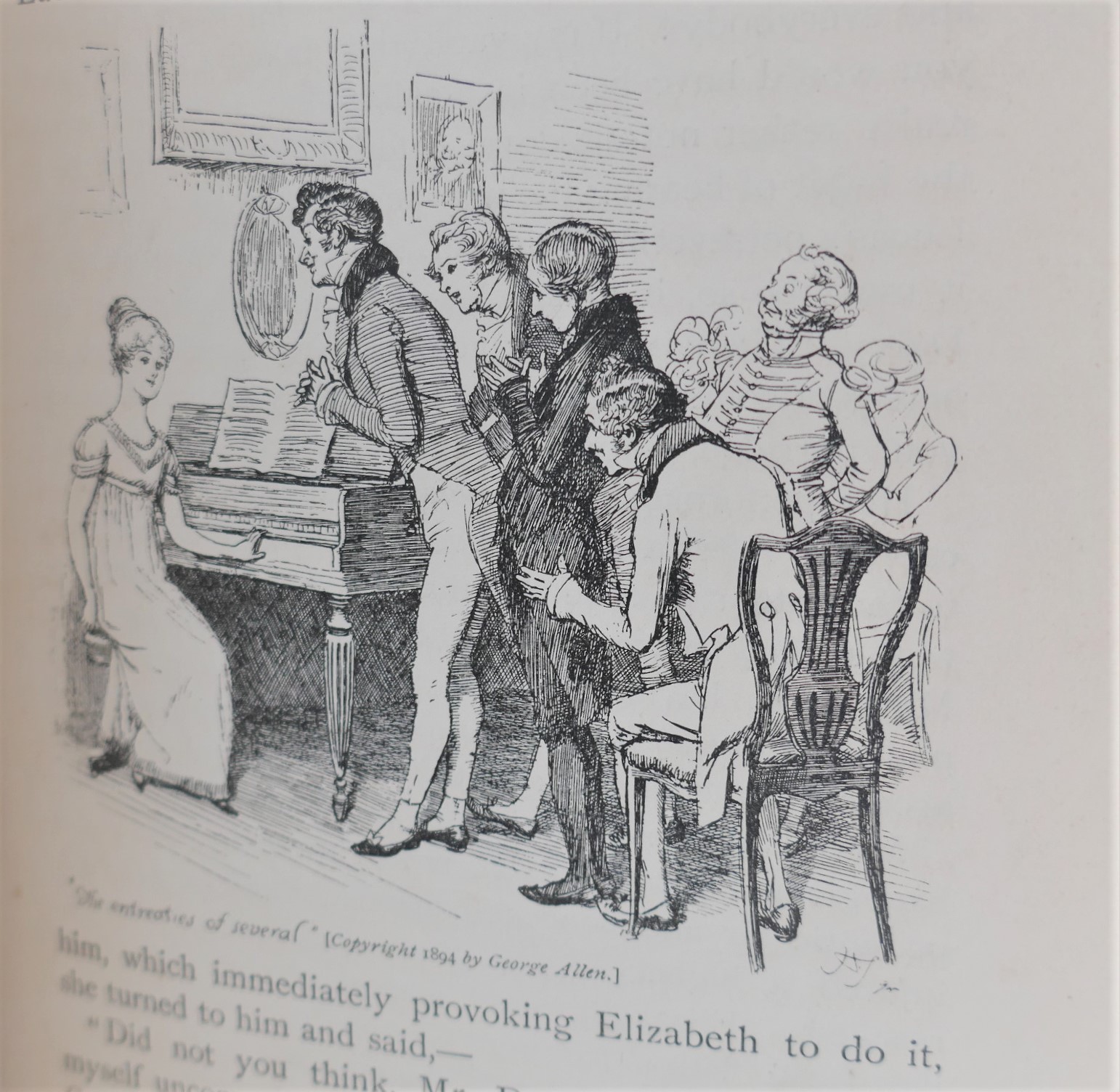 Pride and Prejudice. Illustrated by Hugh Thomson (1895) - Image 10