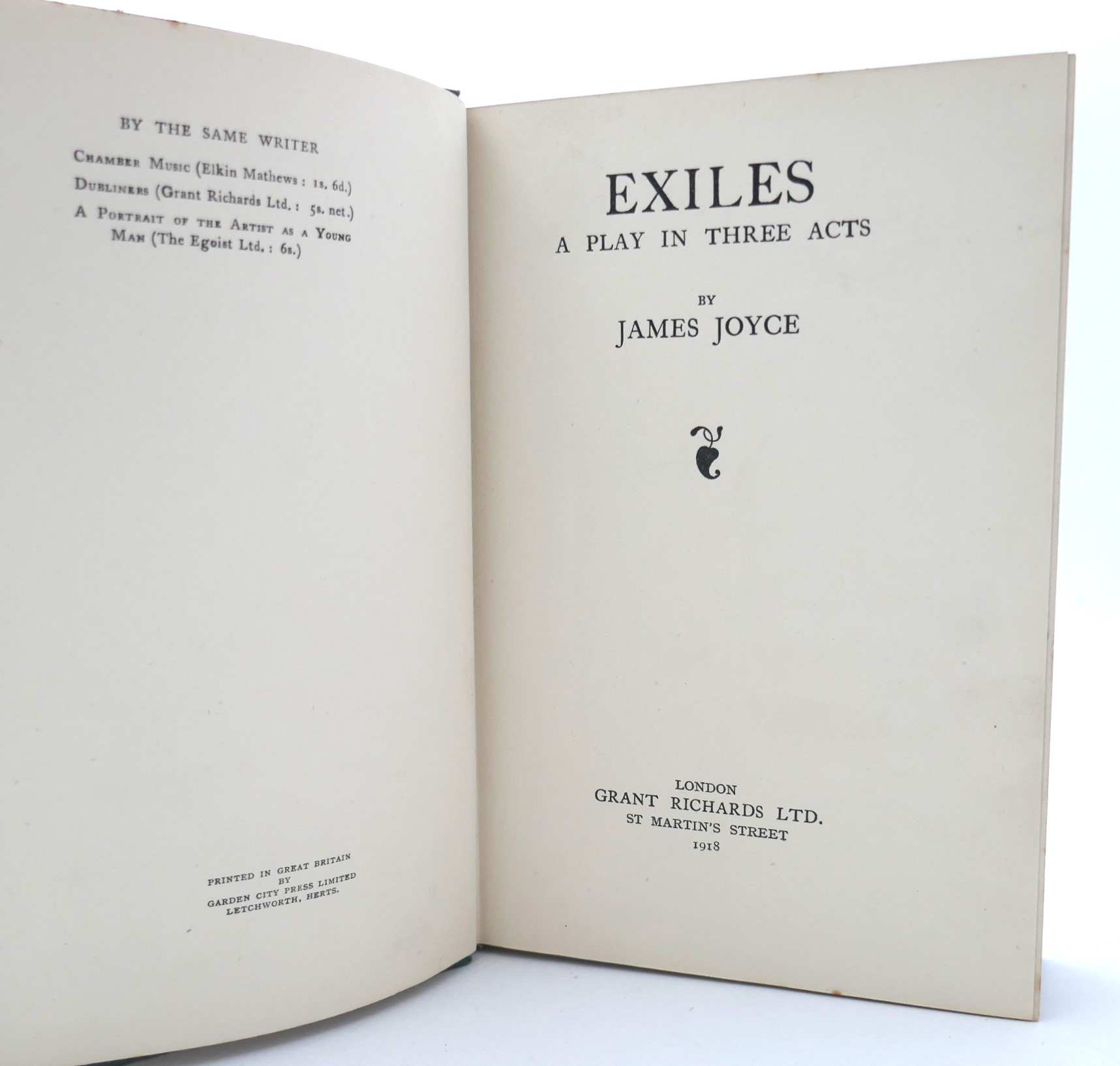 Exiles. A Play in Three Acts (1918) - Image 4