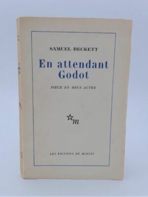 En attendant Godot: Piece en deux Actes. First Edition (1952)