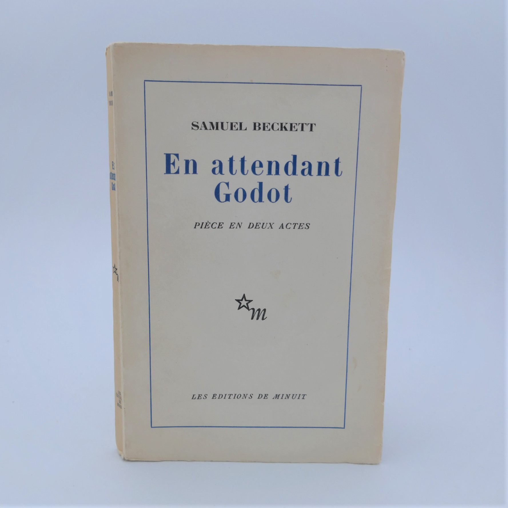 En attendant Godot: Piece en deux Actes. First Edition (1952)
