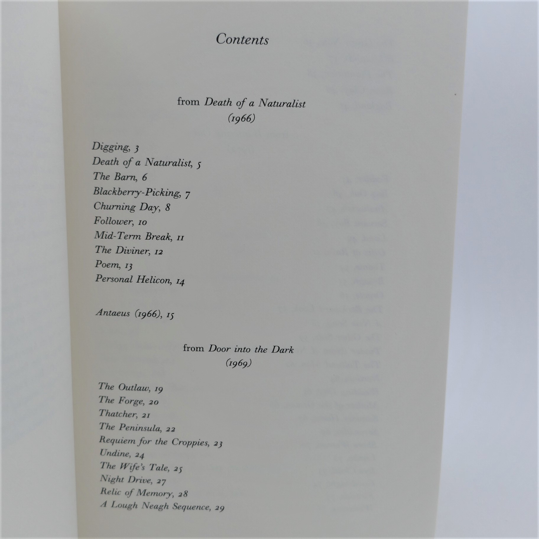 Opened Ground. Poems 1966-1996. Signed Copy - Image 4