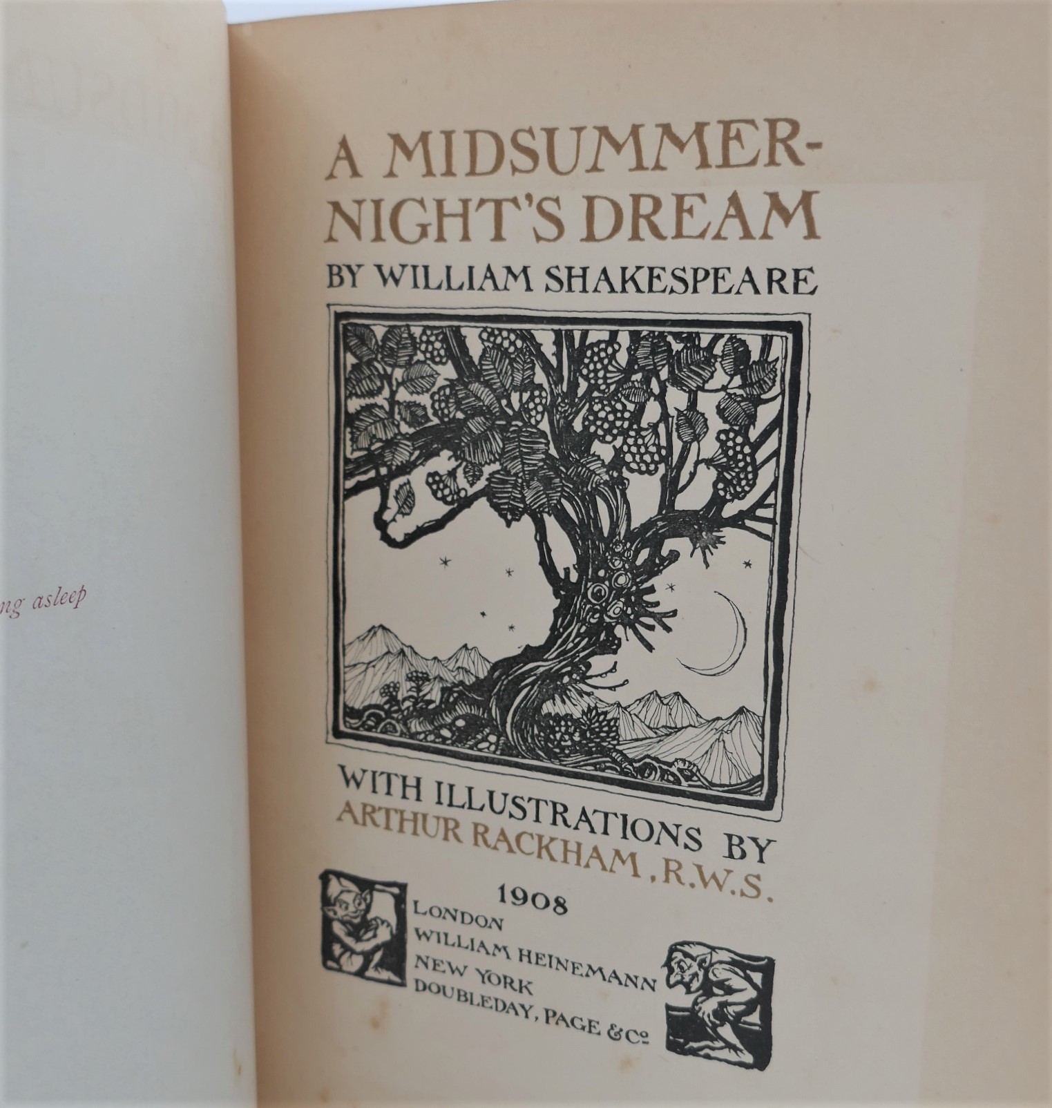 A Midsummer-Night's Dream. Illustrated by Arthur Rackham (1908) - Image 4