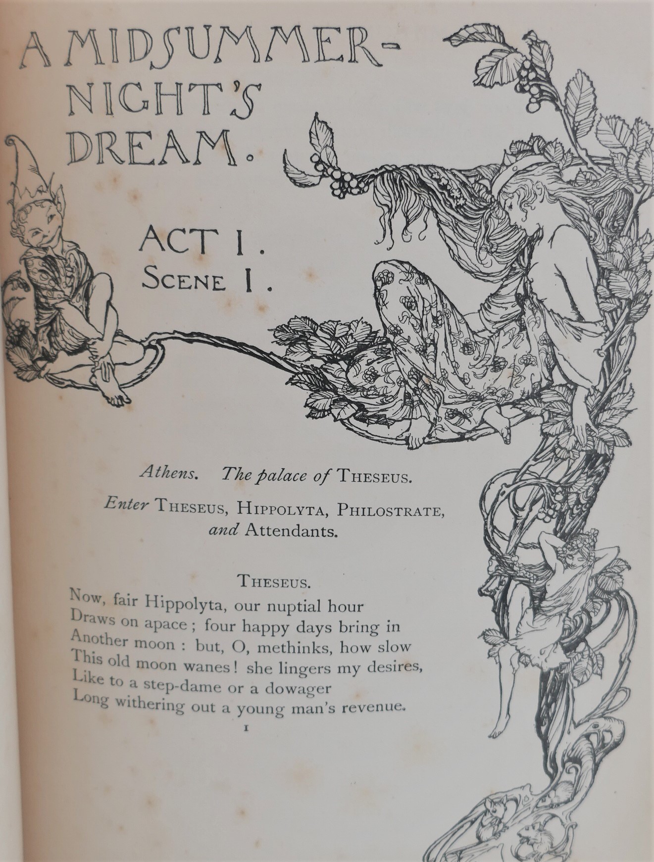 A Midsummer-Night's Dream. Illustrated by Arthur Rackham (1908) - Image 5
