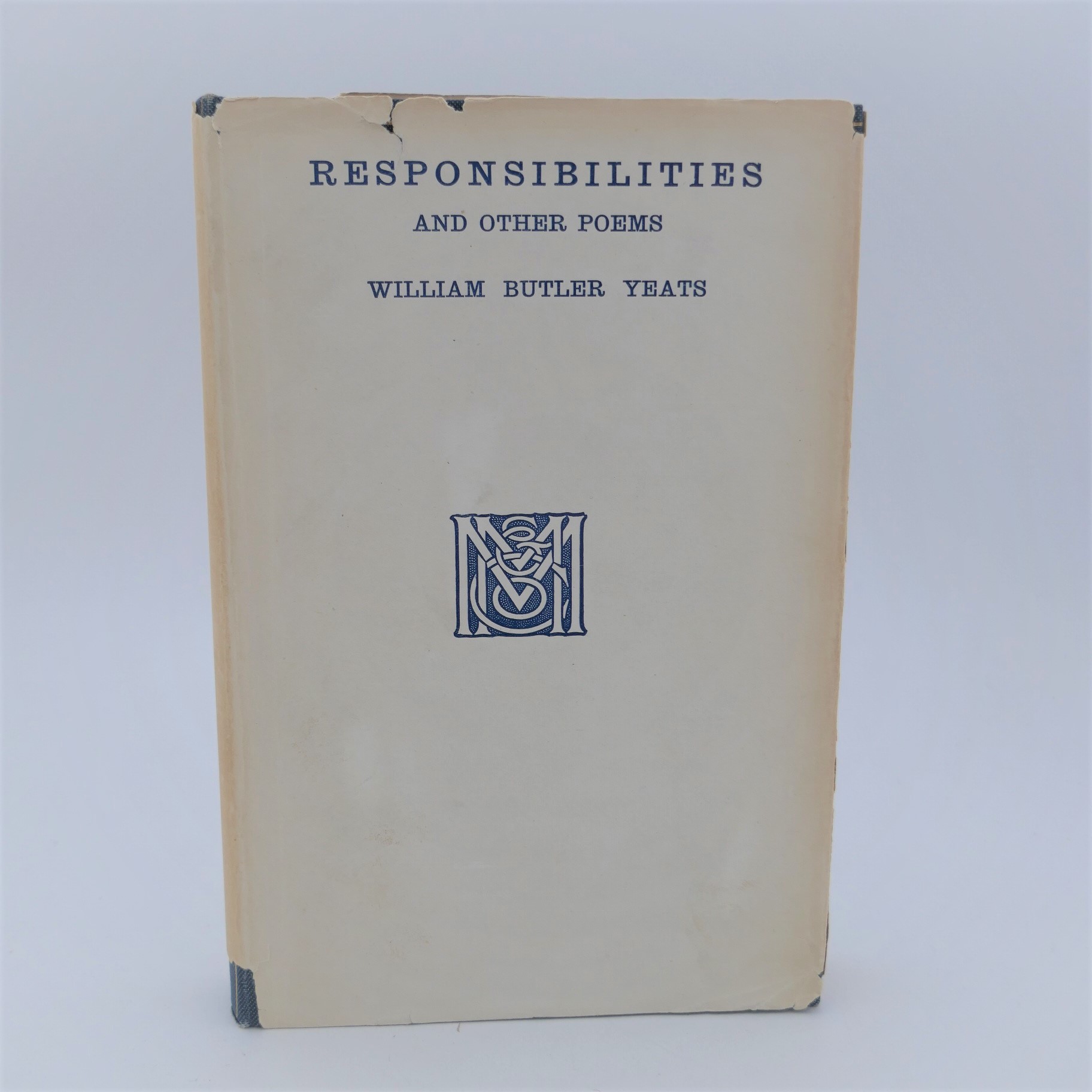 Responsibilities and Other Poems. Exceptional Copy In Dust Jacket (1916)