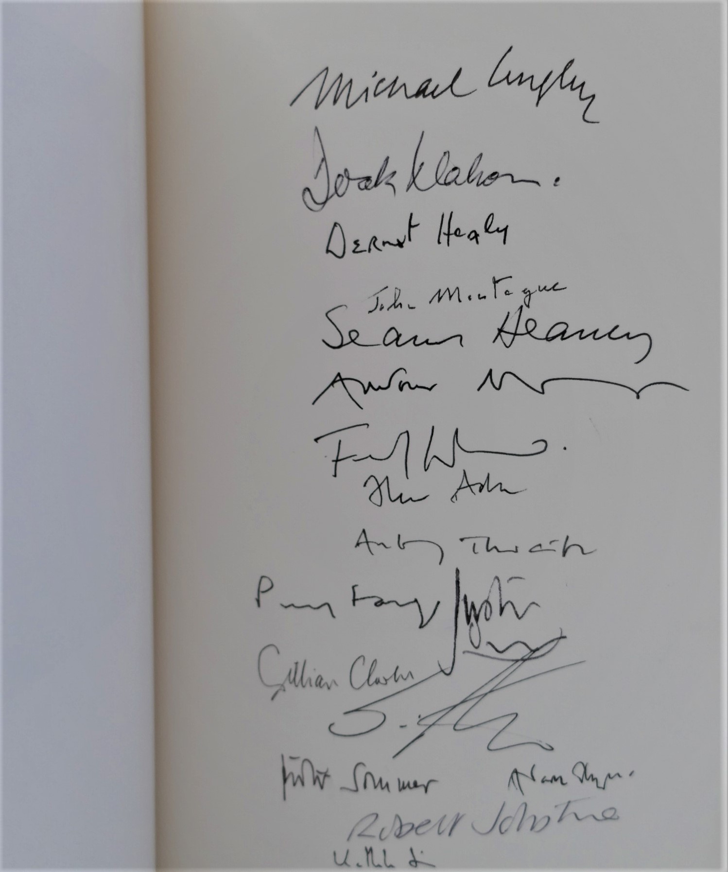 Love Poet, Carpenter: Michael Longley at Seventy. Limited Edition (2009) - Image 3