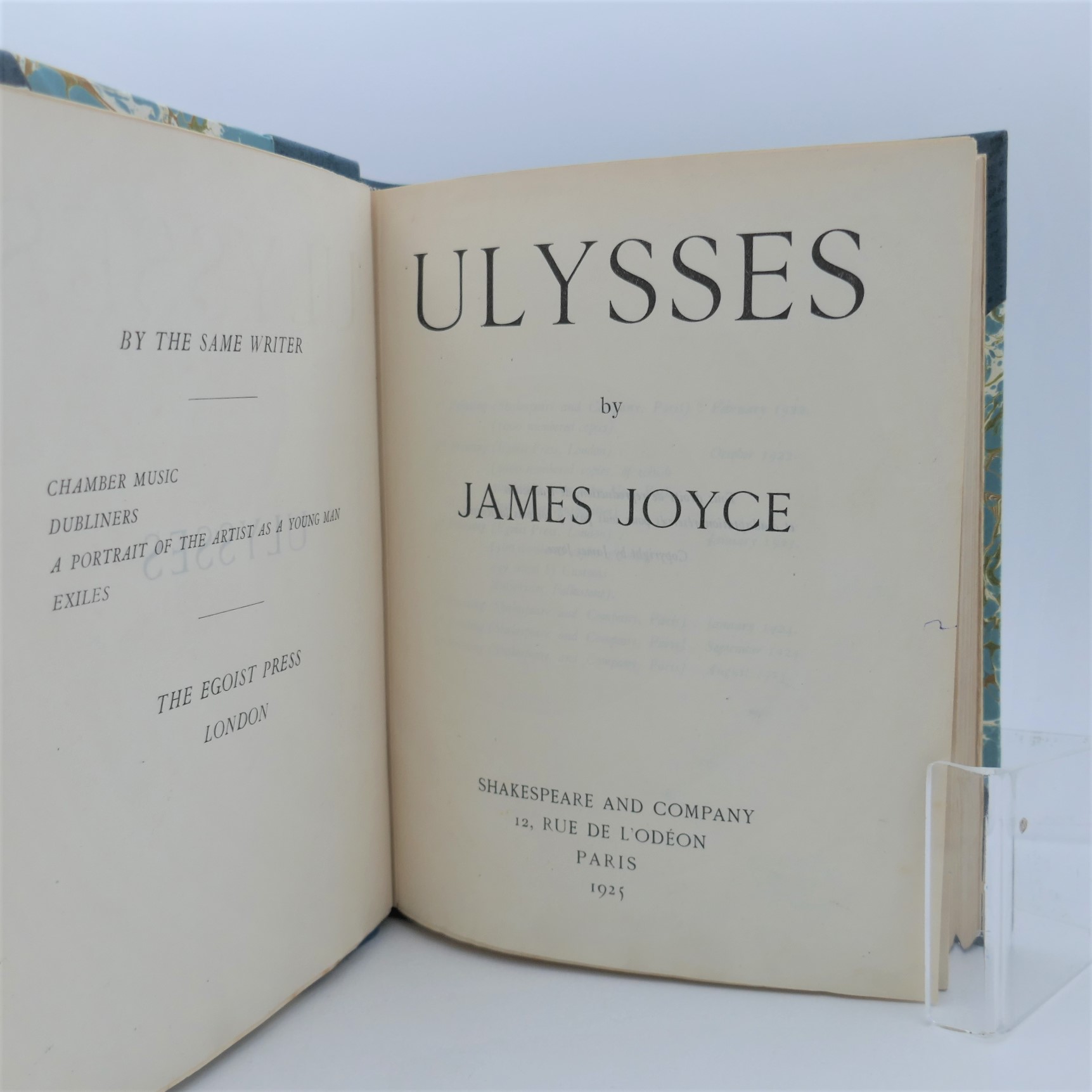 Ulysses. Sixth Edition. Shakespeare & Co. (1925) - Image 2