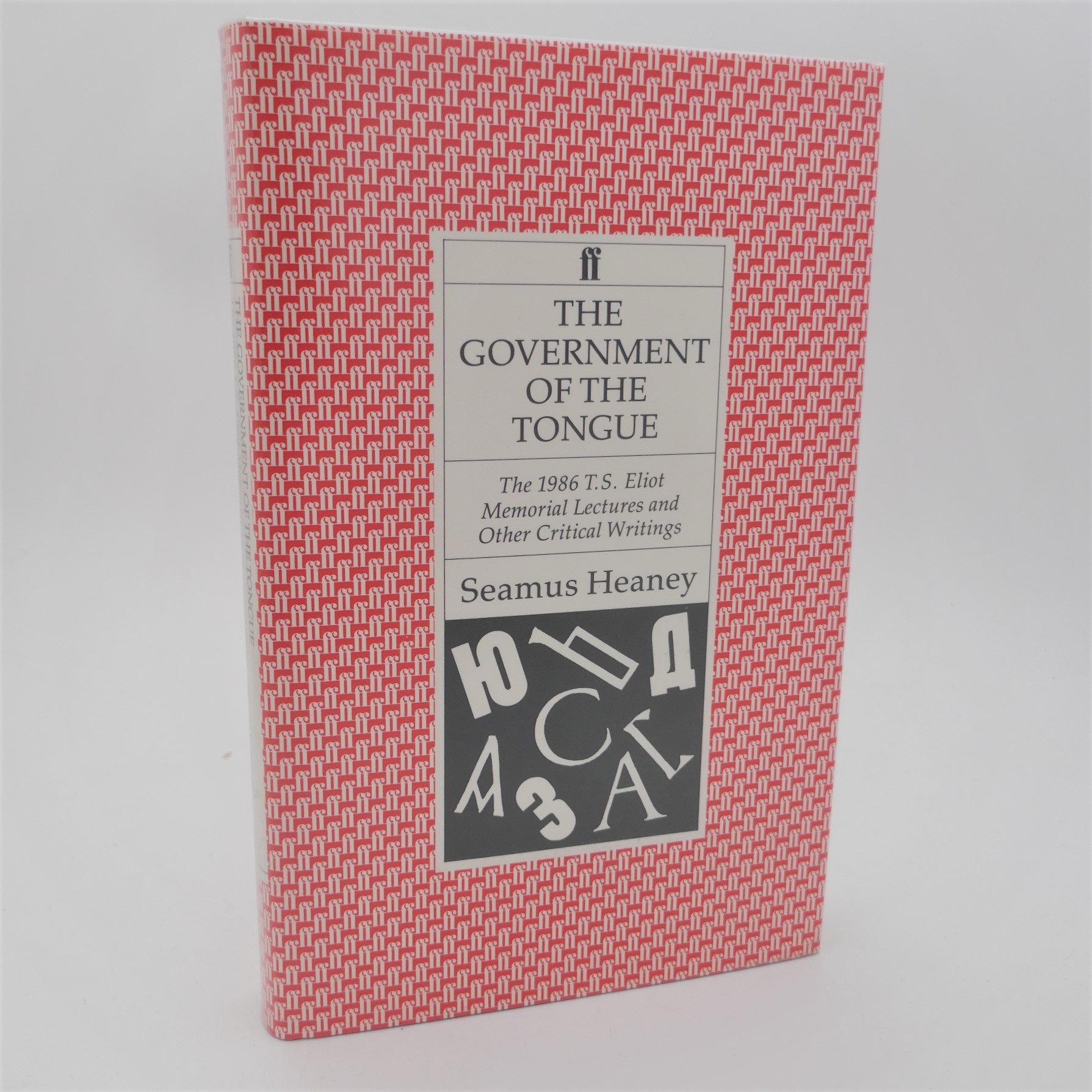 The Government of the Tongue. Selected Prose 1978-1987