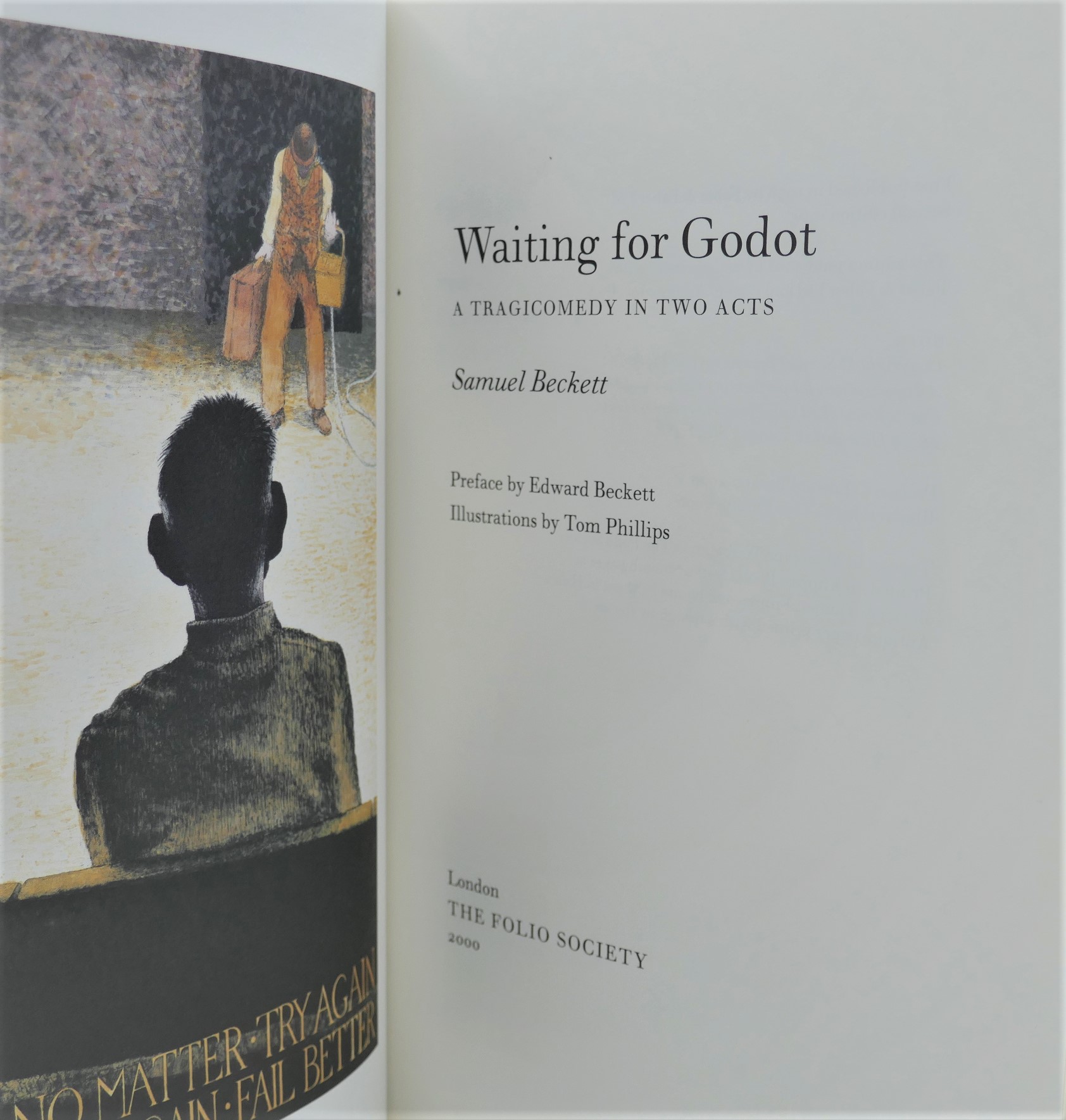 Waiting for Godot. Folio Society (2000) - Image 2