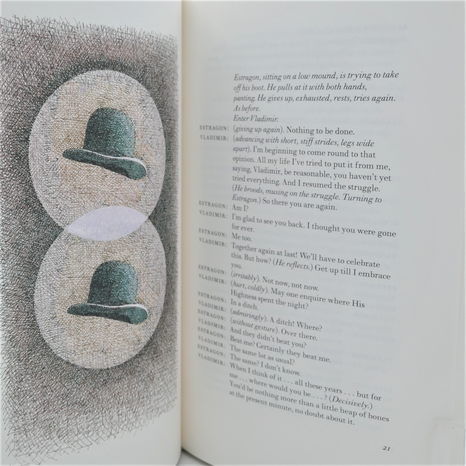 Waiting for Godot. Folio Society (2000) - Image 3