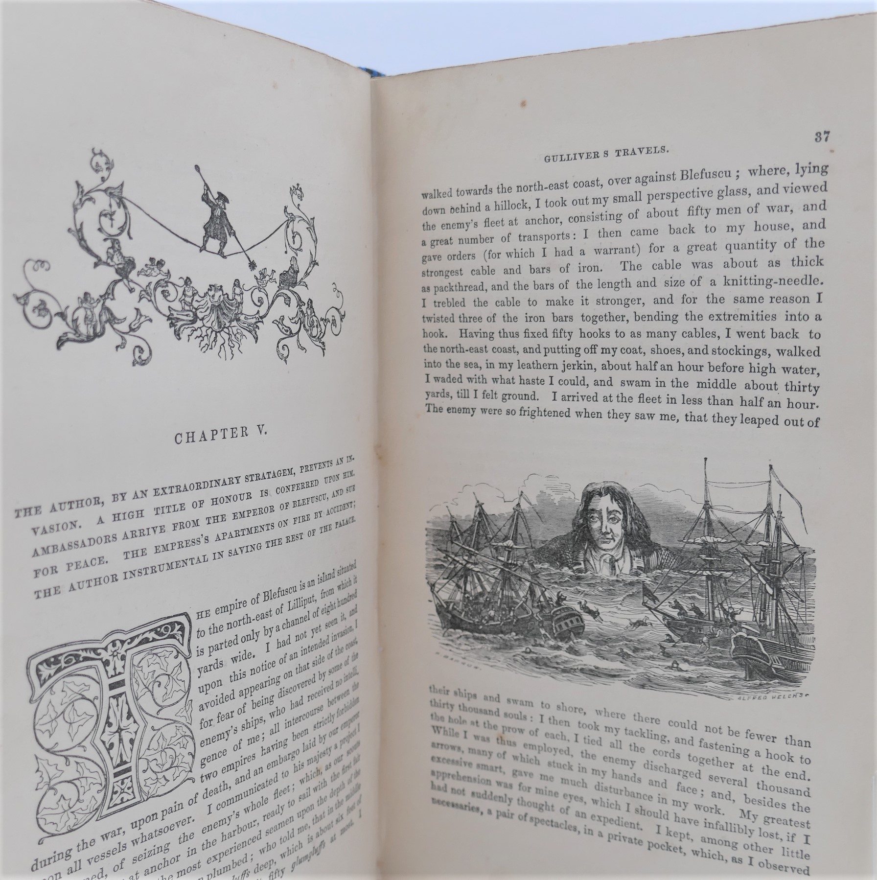 Gulliver's Travels. Embellished With Numerous Wood-Engravings (1864) - Image 4