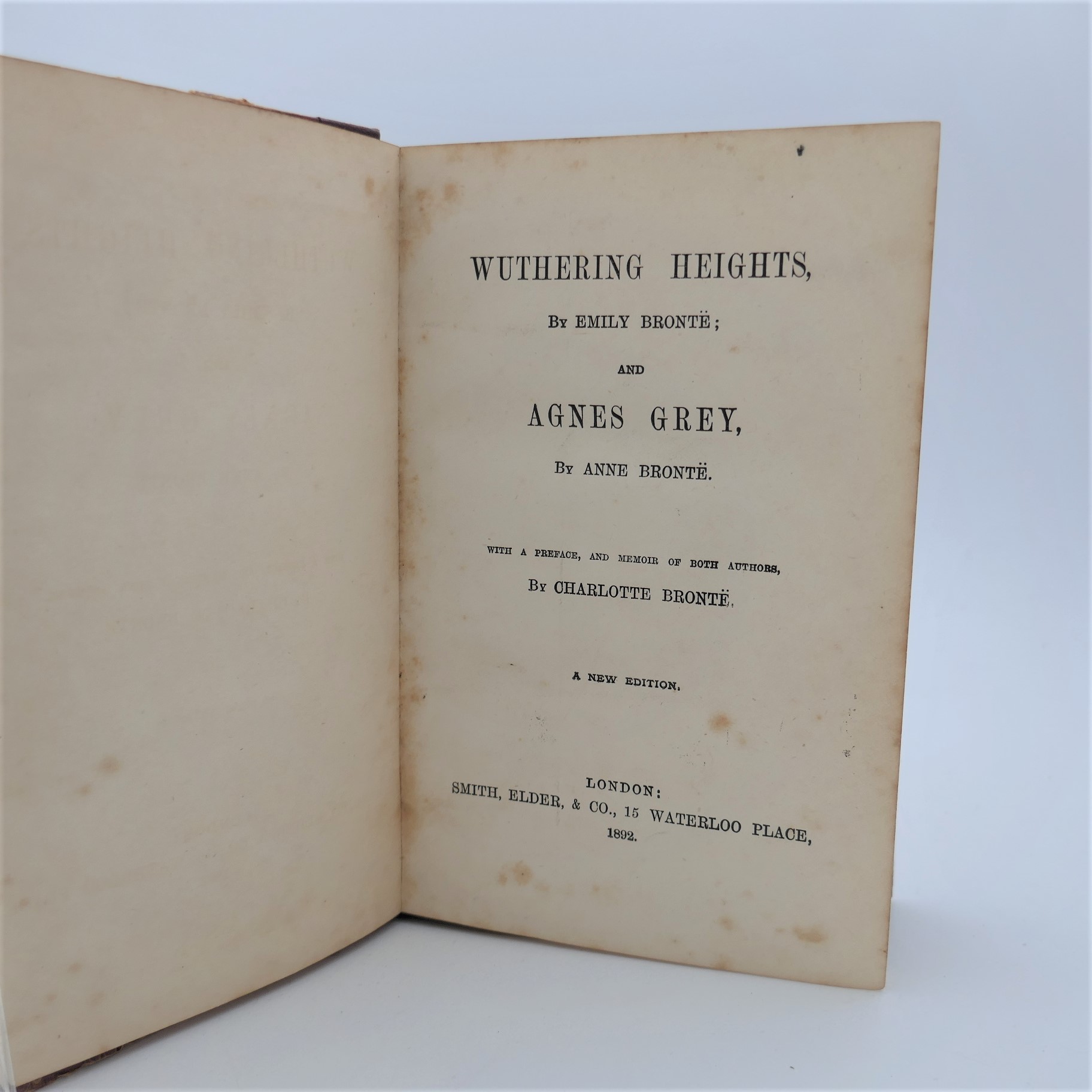 Wuthering Heights & Agnes Grey (1892) - Image 2
