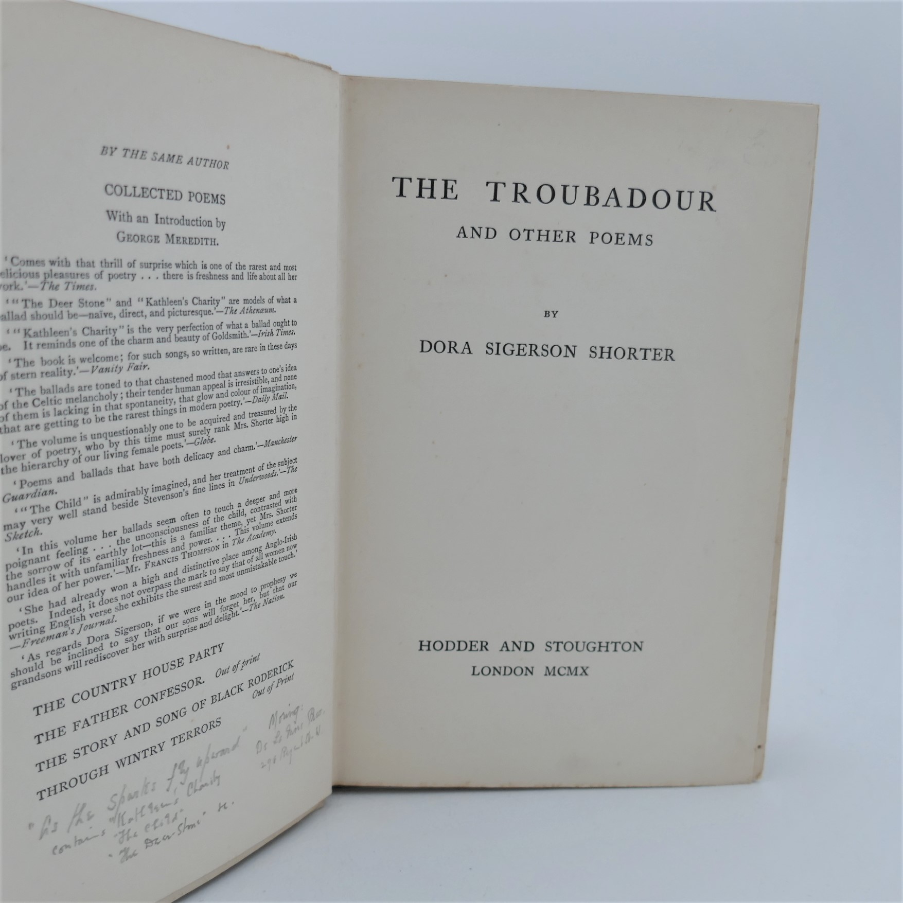The Troubadour and other Poems (1910) - Image 2
