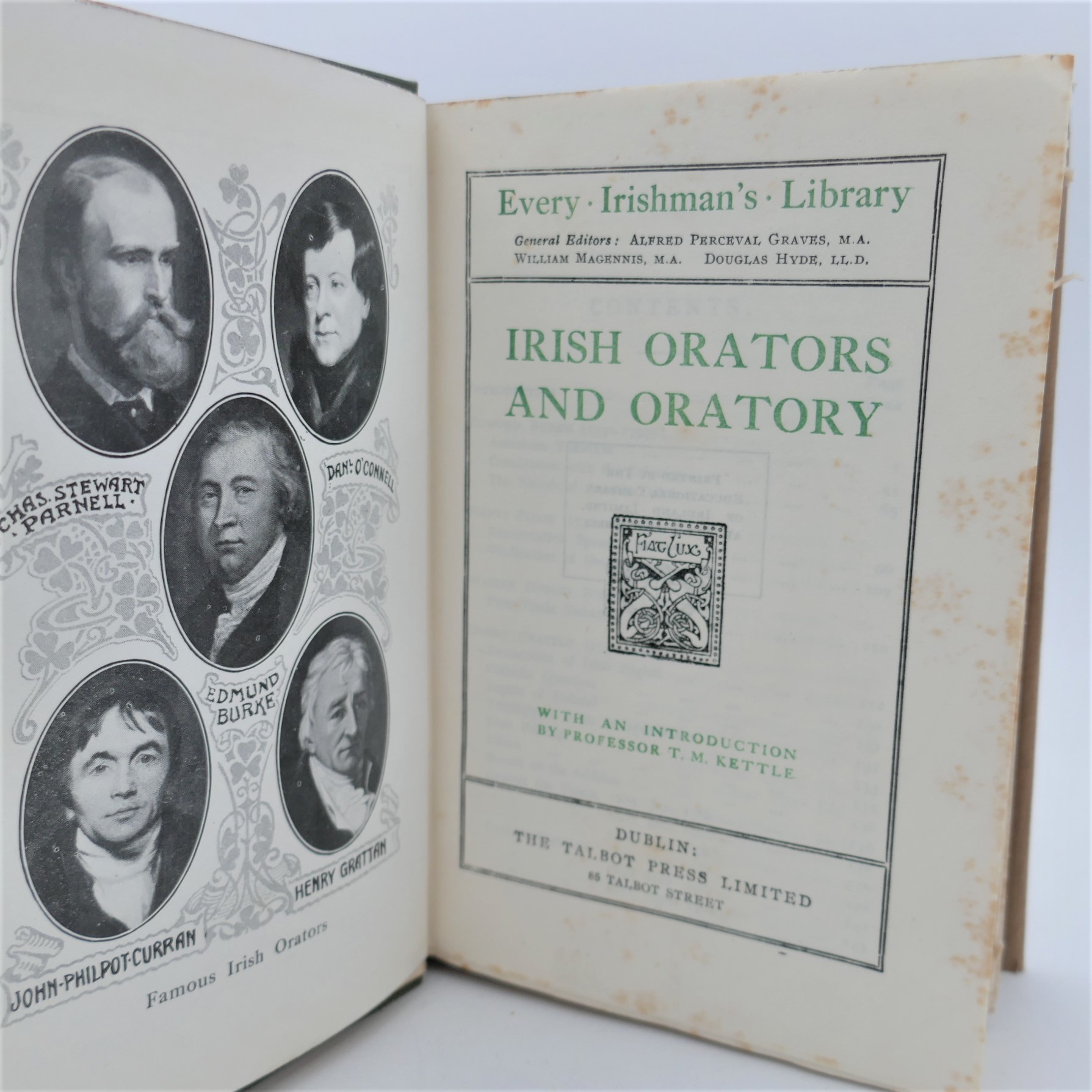 Irish Orators and Oratory (1930) - Image 3