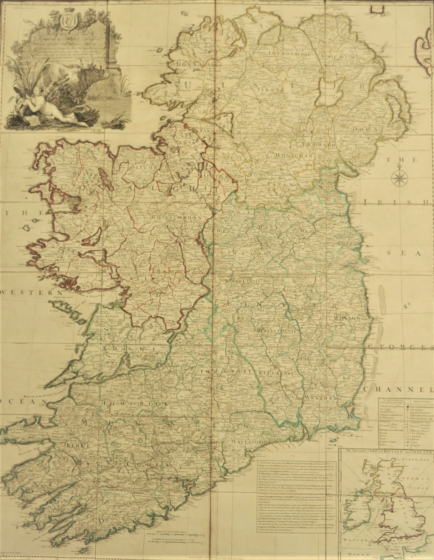 A Map of the Kingdom of Ireland (1790)