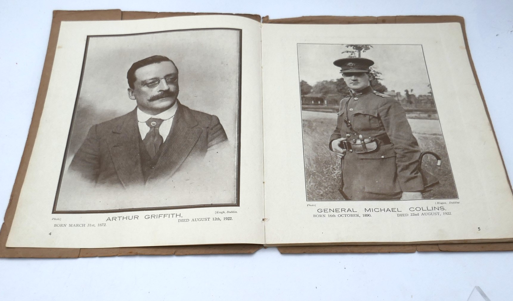 Arthur Griffith and Michael Collins (1922) - Image 3