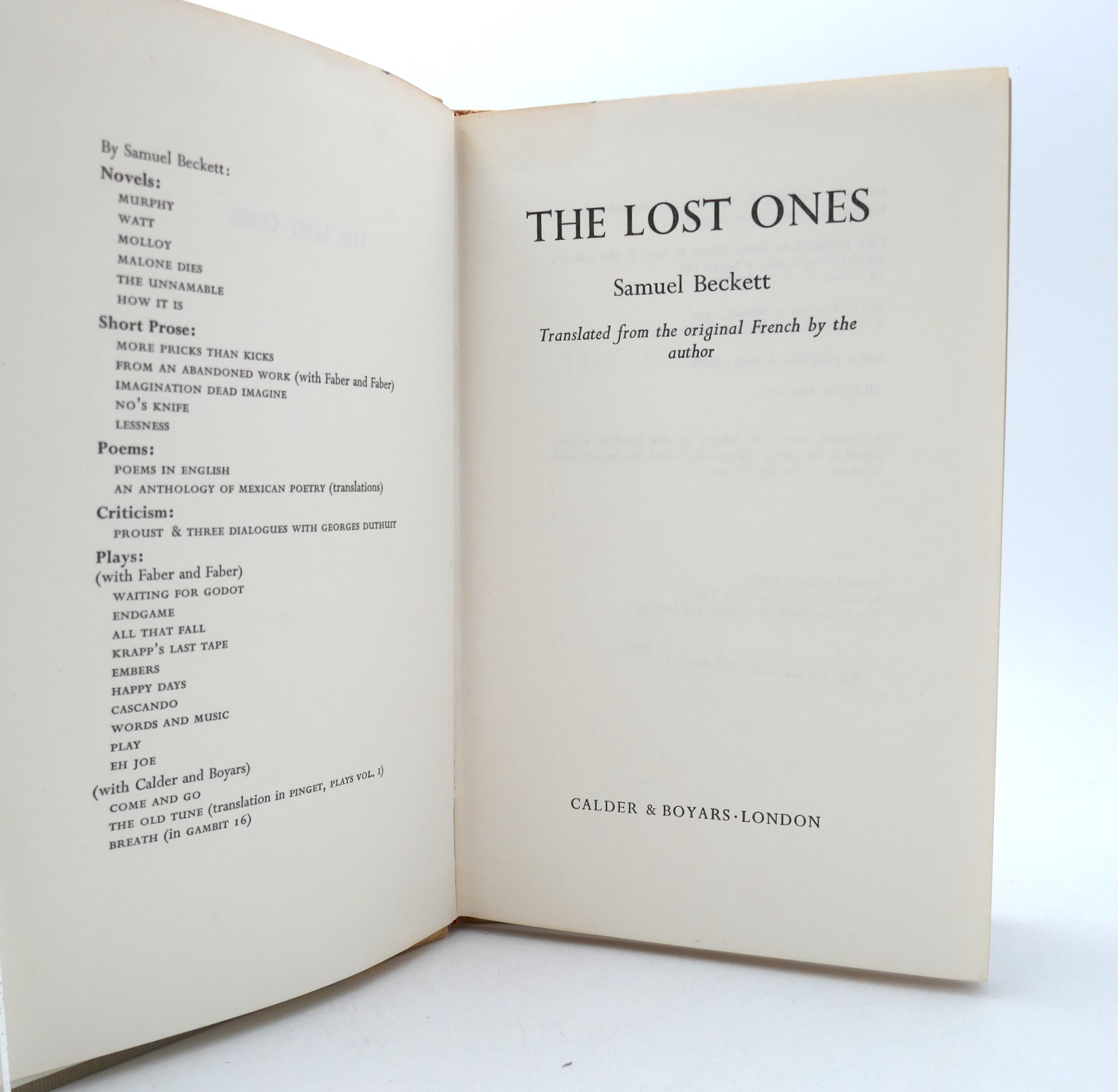 The Lost Ones. Limited Signed Edition (1972) - Image 2