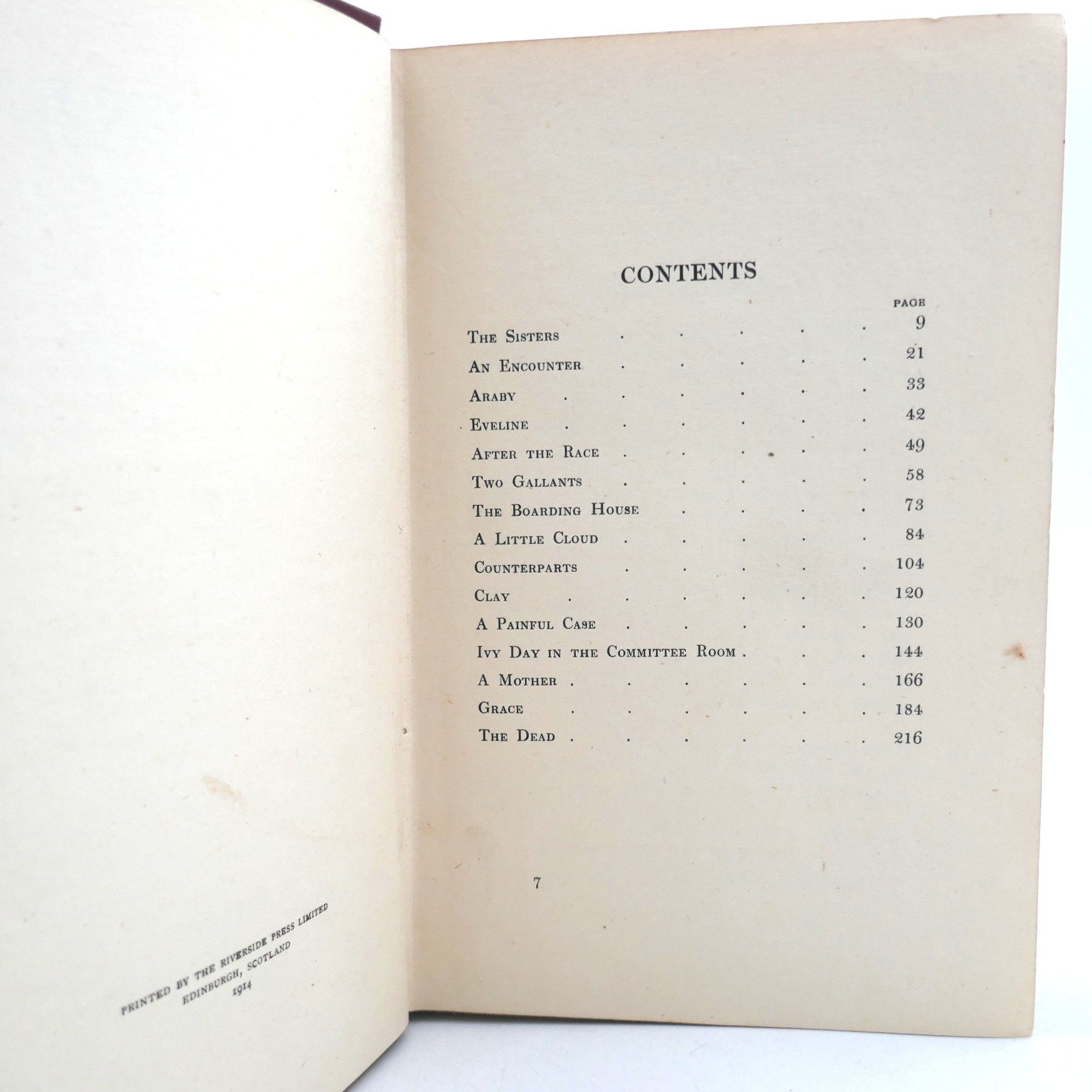 Dubliners. First Edition (1914) - Image 6