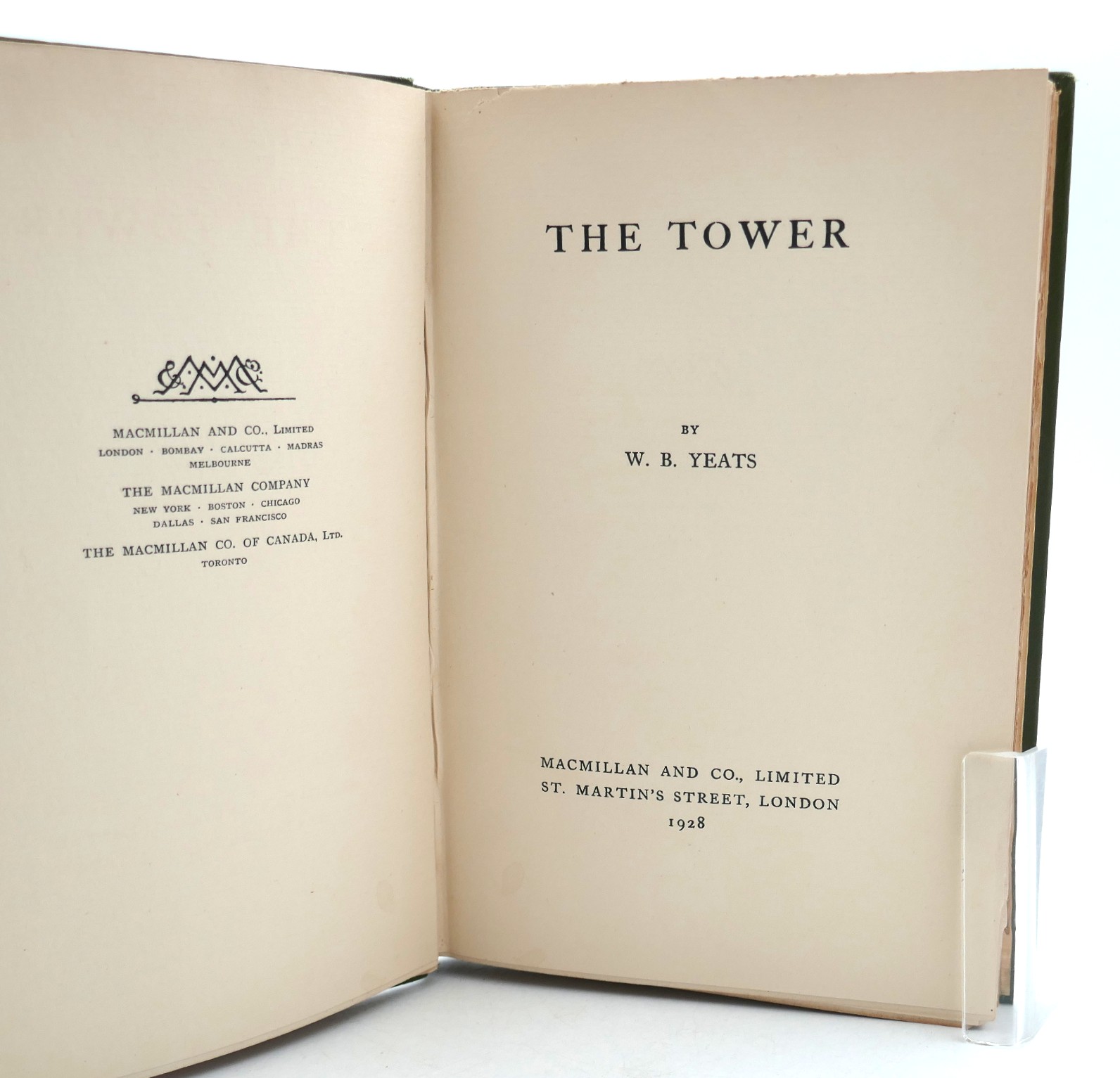The Tower. First Edition (1928) - Image 4