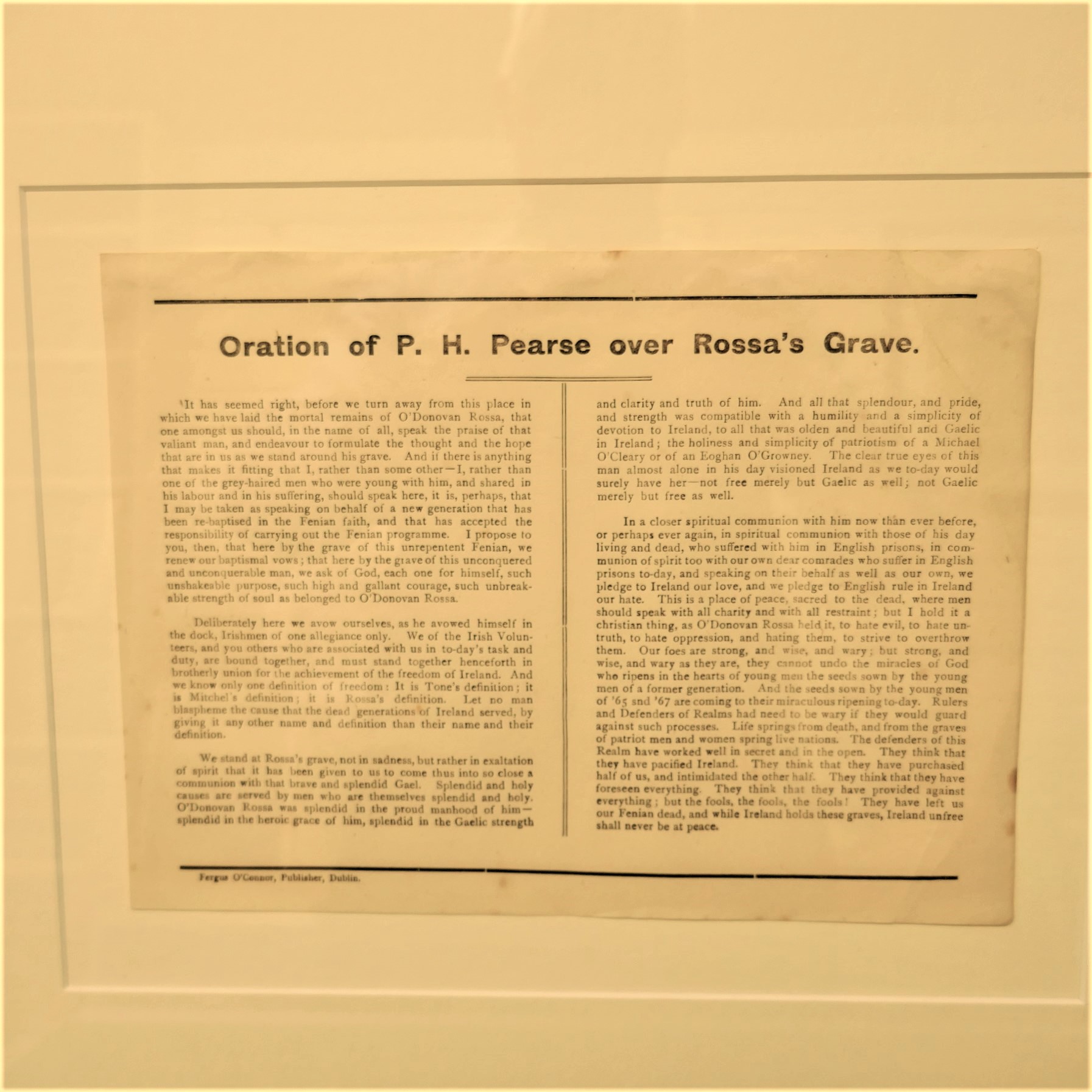 Oration of P. H. Pearse over Rossa's Grave (1915) - Image 2
