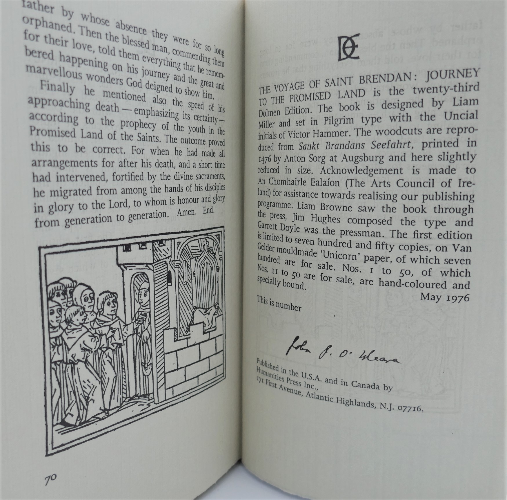 The Voyage of Saint Brendan. Limited Edition (1976) - Image 5